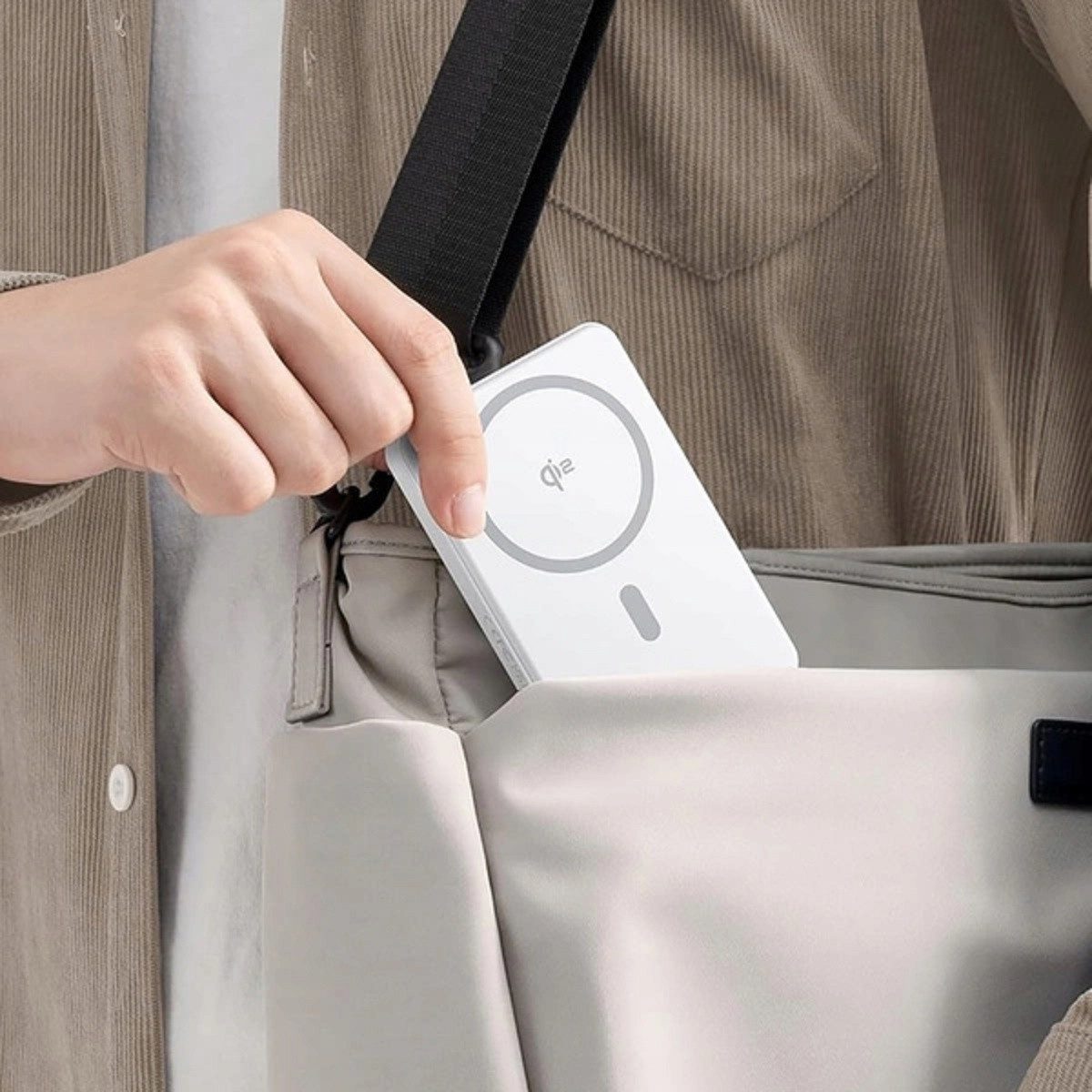 Baseus Airpow II 10000 mAh Powerbank mit MagSafe 22,5 W und USB-C Kabel Powerbank