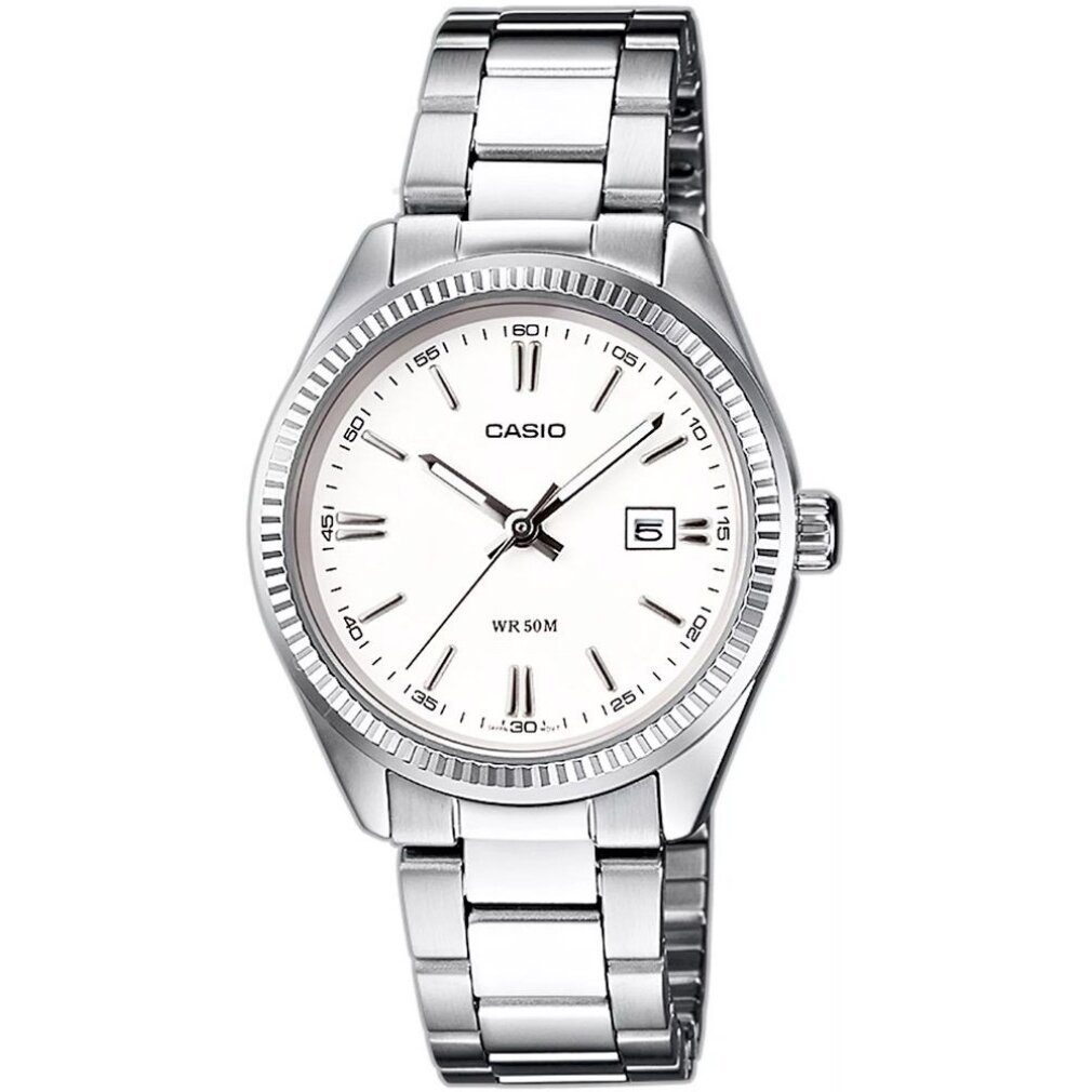 CASIO Luxusuhr Collection Damen Armbanduhr LTP-1302PD, Modellnummer: LTP- 1302PD-7A1VEF