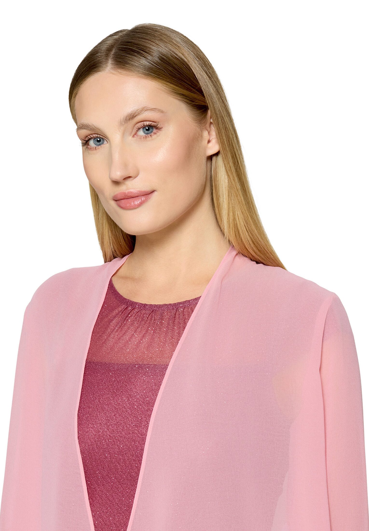 Vera Mont Blusenjacke Damen ohne Verschluss