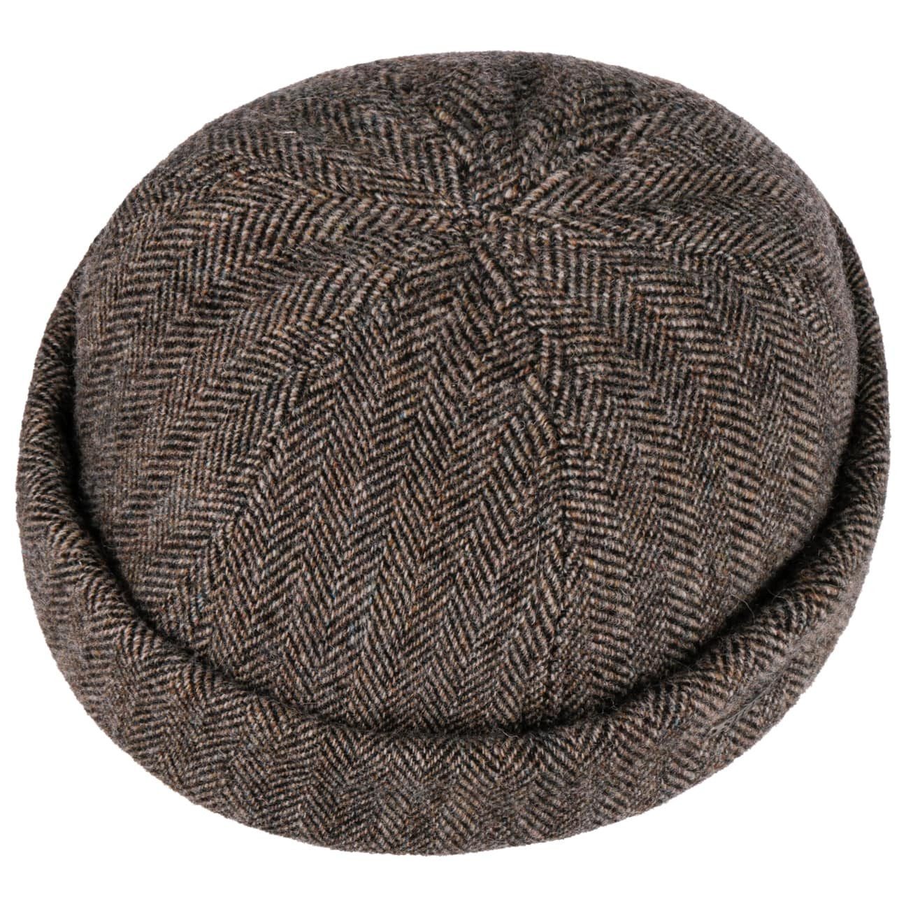 Stetson Schiebermütze (1-St) Wollmütze mit Umschlag, Made in the EU