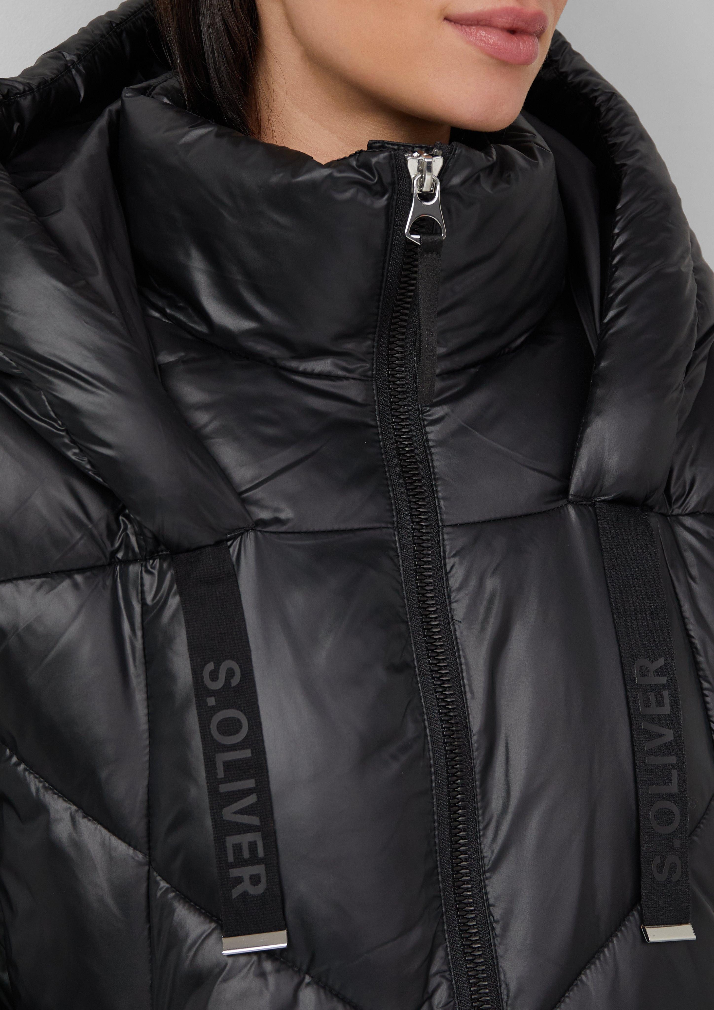 s.Oliver Funktionsjacke Gesteppte Puffer-Jacke mit Weitenregulierung günstig online kaufen