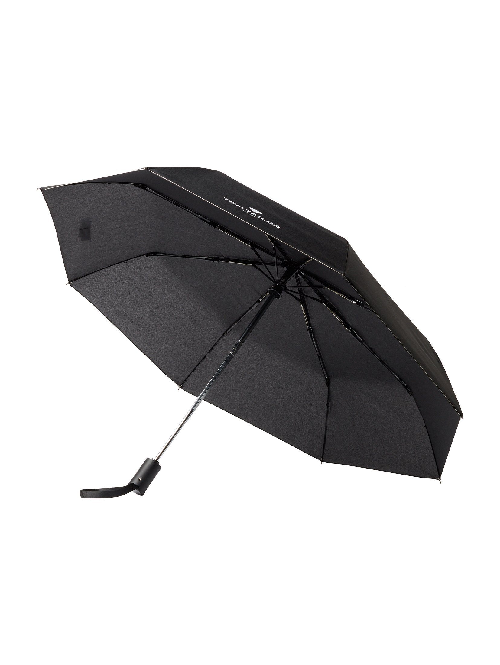 Taschenregenschirm Regenschirm TAILOR Automatik Kleiner black TOM