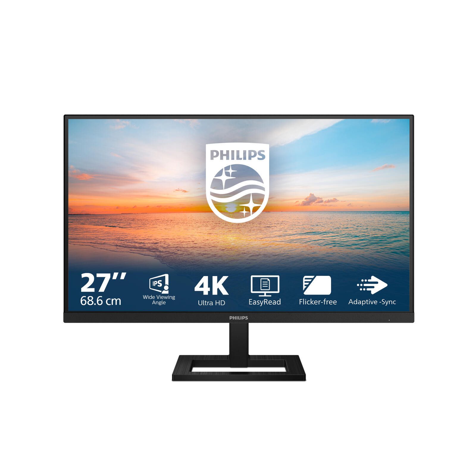 Philips Philips 27E1N1900AE TFT-Monitor (3840 x 2160, 4 ms Reaktionszeit, 60 Hz, IPS Panel)