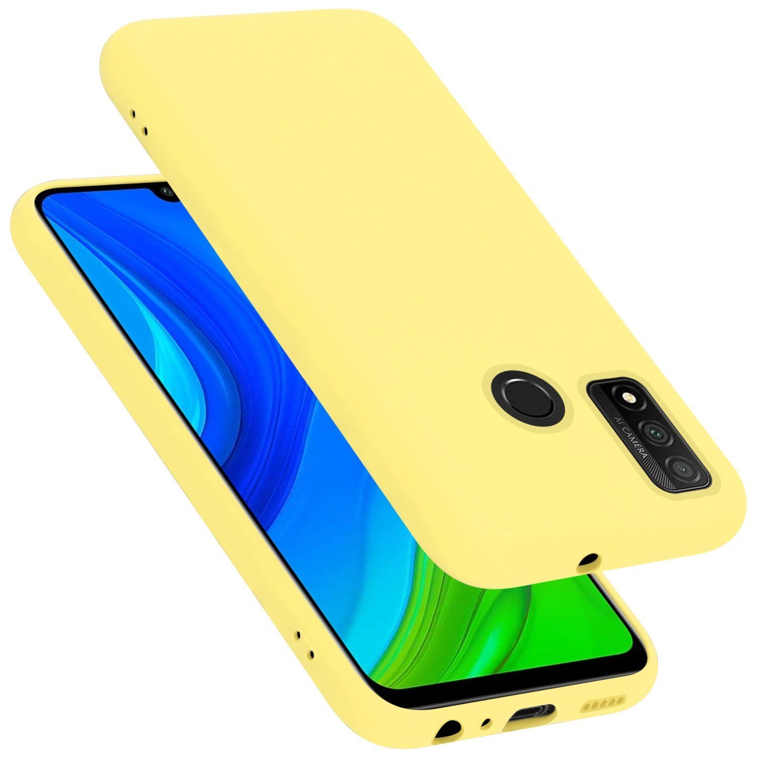 Cadorabo Handyhülle für Huawei P SMART 2020 Hülle Huawei P SMART 2020, Flexible Hülle TPU Silikon Schutzhülle Back Cover Case