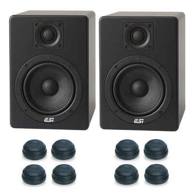 ESI ESI Aktiv 05 Monitor-Box Paar + Schwingungsdämpfer Home Speaker