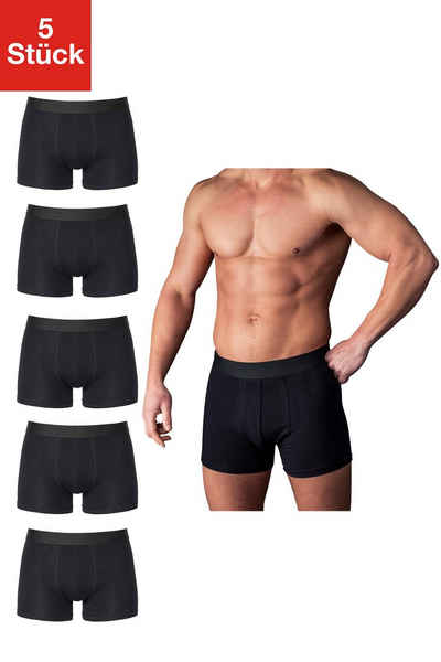 Barrio 13 Boxershorts »Herren Retroshorts Unterhosen aus Baumwolle« (5 Stück) mit Komfortbund, ohne Logo