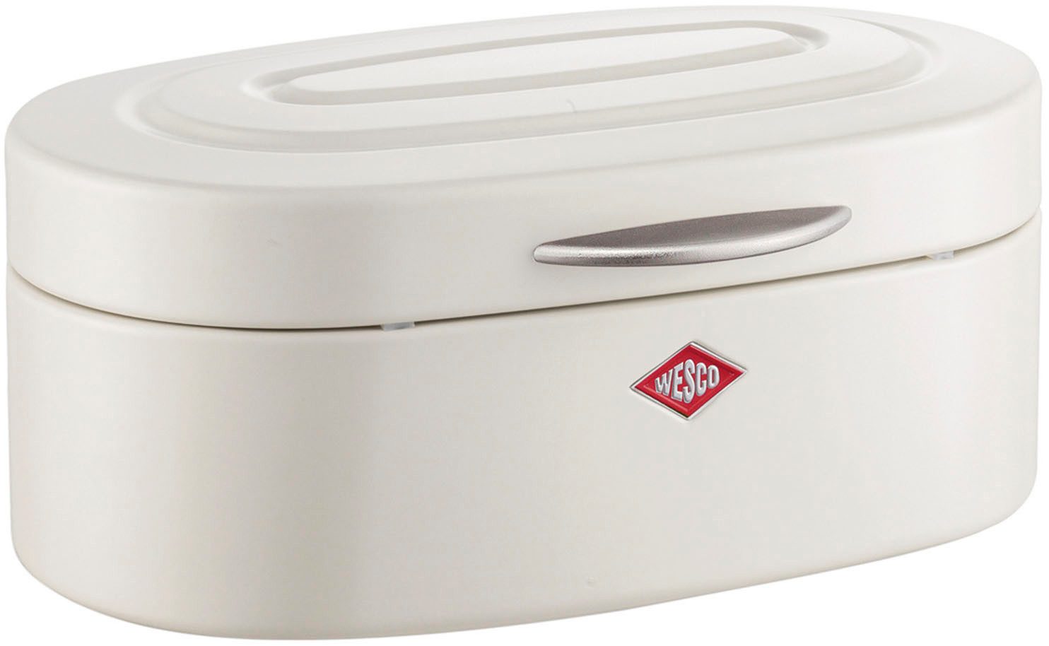 WESCO Brotkasten Single Elly, Stahlblech, (1-tlg), dicht schließender Deckel / Lüftungslöcher / Griff