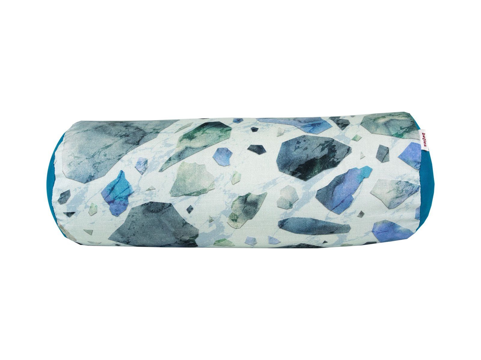 beties Kissenbezug LoftHaus, (1 Stück), Nackenrollenbezug ca. 15x40 cm (marmor-Schiefer)