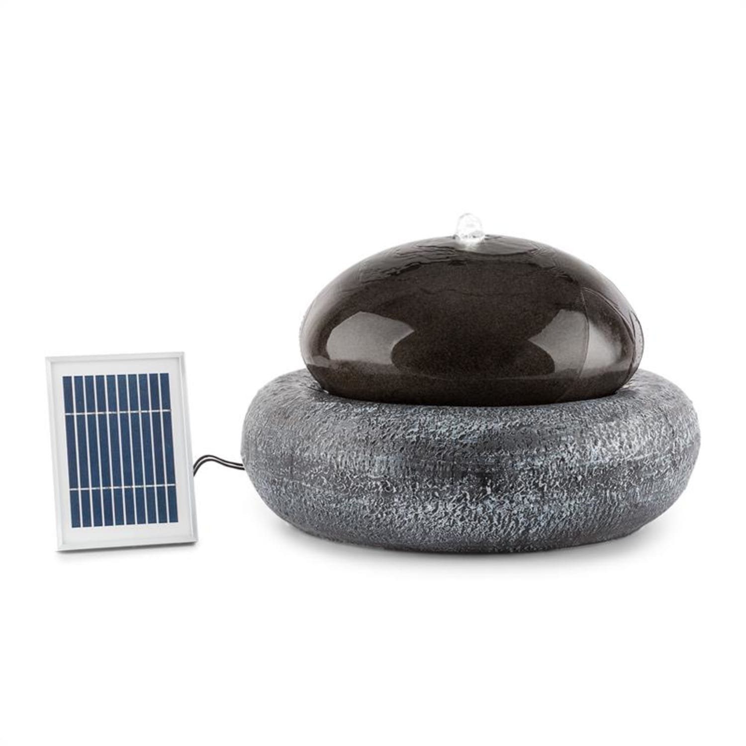 blumfeldt Wasserspiel »Ocean Planet Solarbrunnen 200l/h Solarpanel 2W Akku  LED Polyresin«, 49 cm Breite online kaufen | OTTO