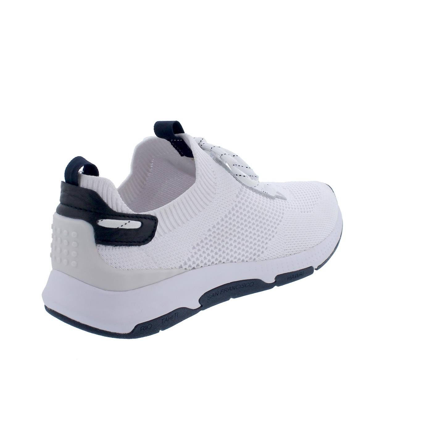 tbs TBS Jellina, Tennis Knit Eco PET, Extra Blanc, Wechselfußbett A7197 Bootsschuh