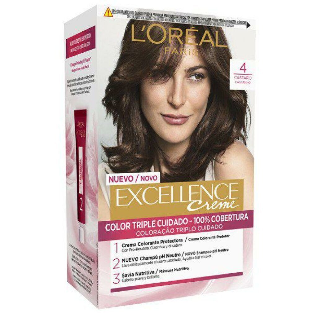 L'Oreal Deutschland Haarpflege-Set LOréal Professionnel Excellence Cool Creme 7.11 192ml
