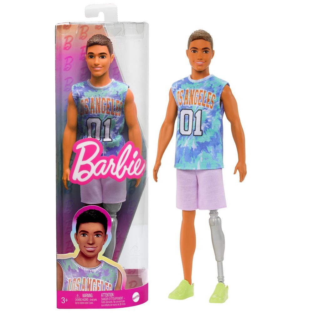 Barbie Anziehpuppe Ken Puppe im Los Angeles Style Barbie Mattel Fashionistas 212
