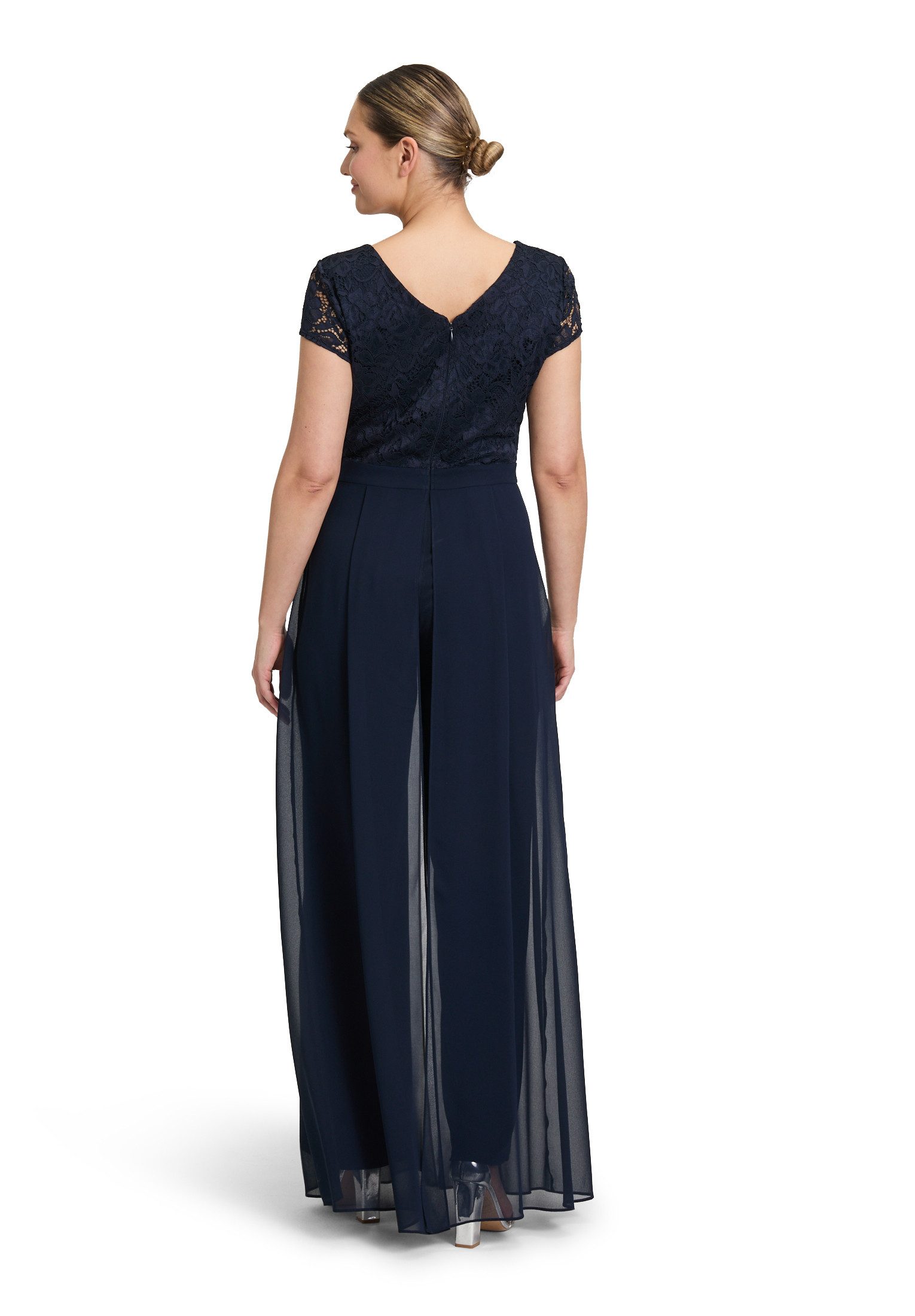 Vera Mont Overall Damen kurzarm (1-tlg) Design