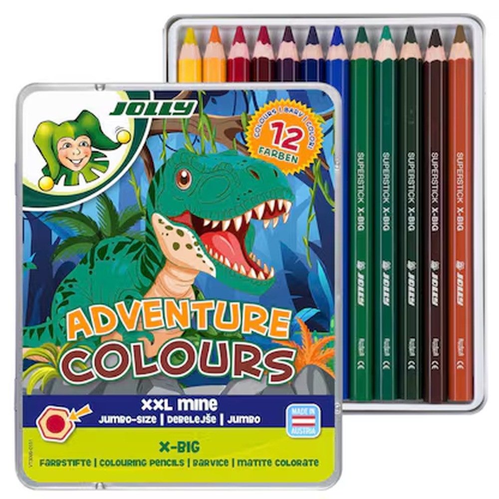 JOLLY Buntstift JOLLY X-BIG Adventure Colours Buntstifte