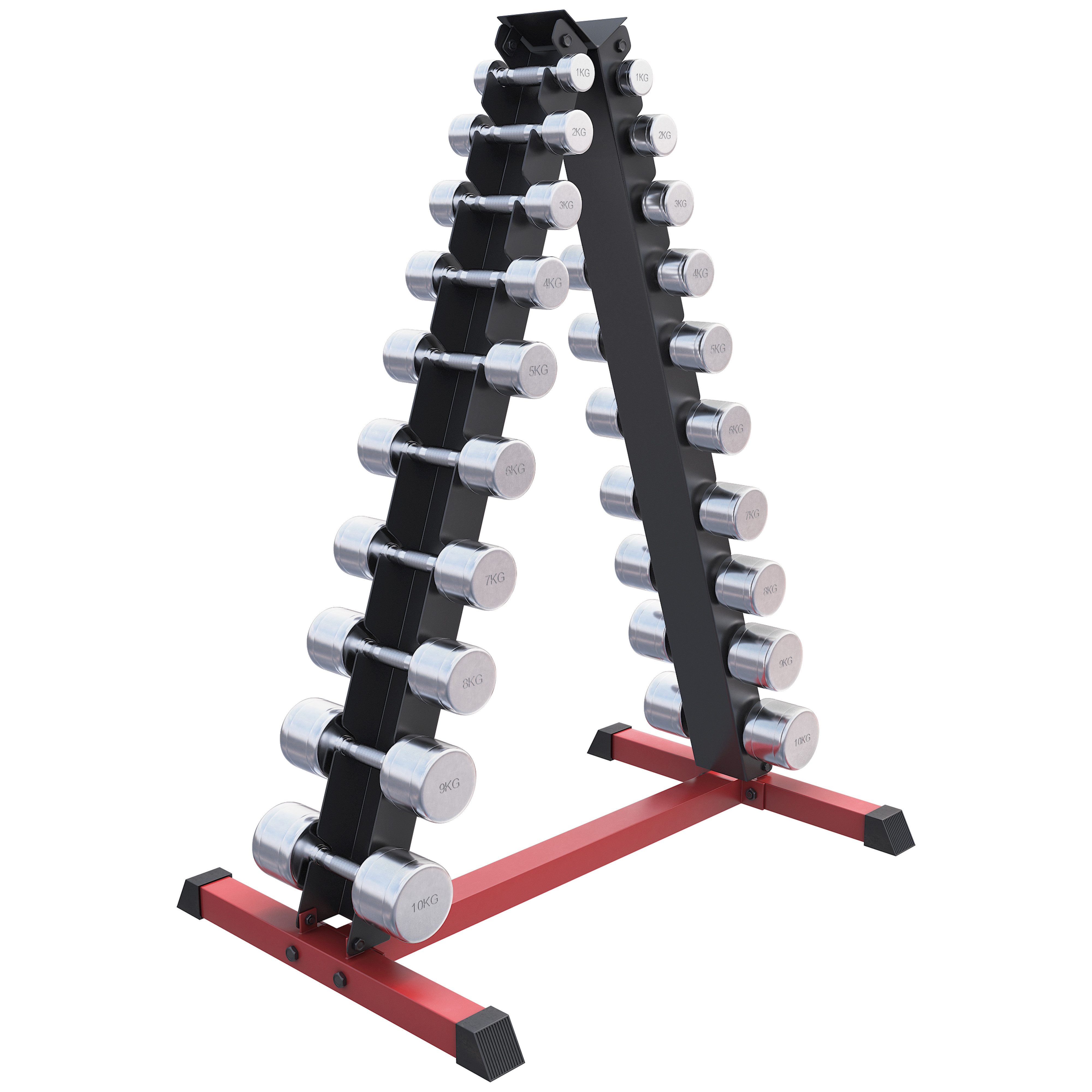 GORILLA SPORTS Kompakthantel Kurzhantel Chrom 1 - 20 kg