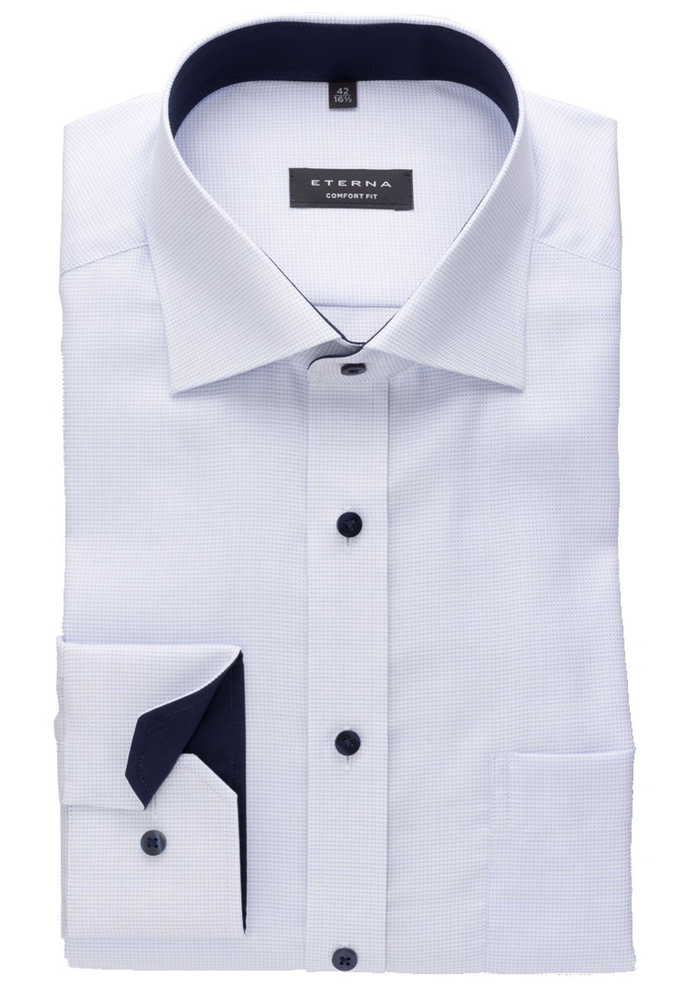 Eterna Langarmhemd Comfort Fit comfort fitKent