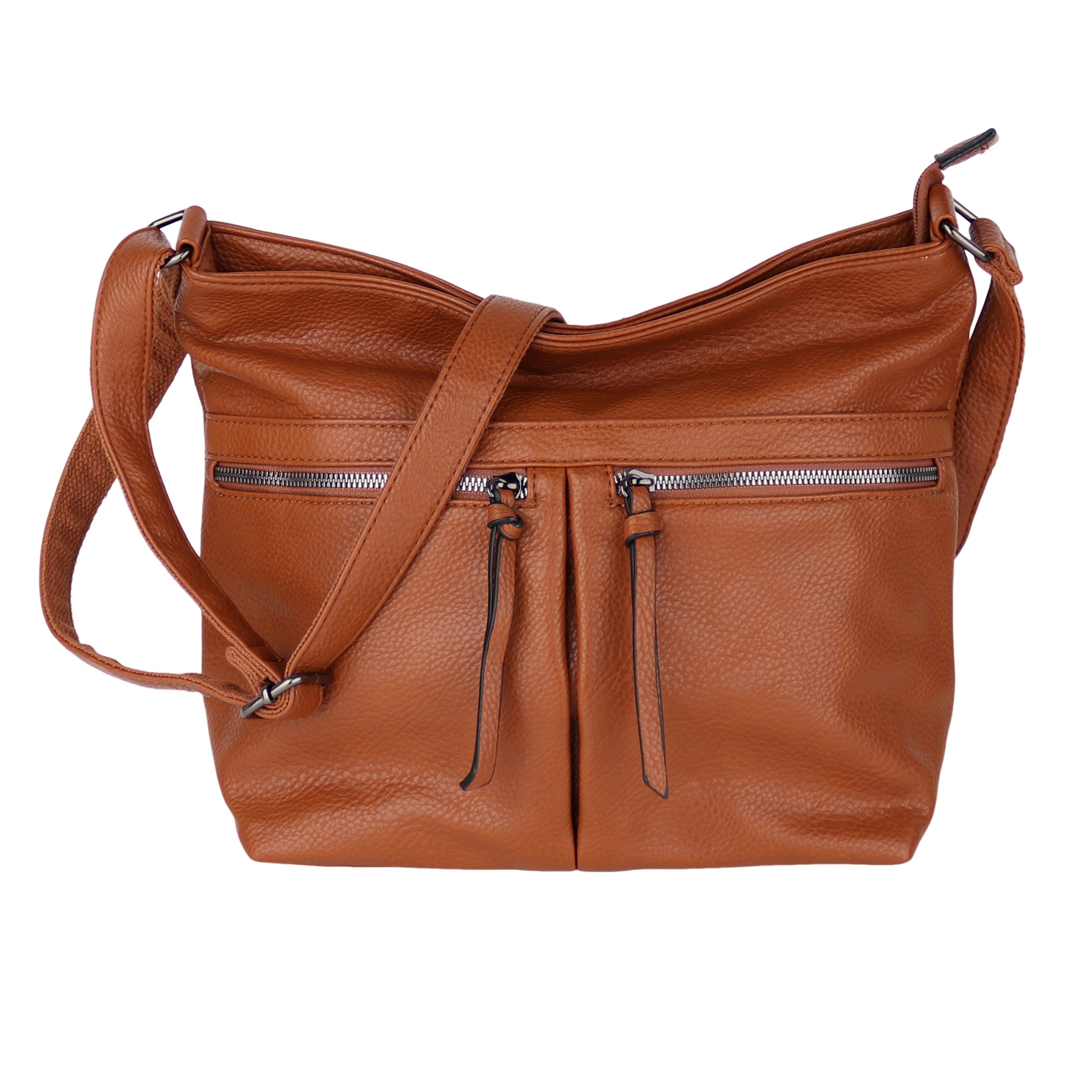 Schultertasche Damen Crossbody Bag, 37x27x14cm Mittelgroß