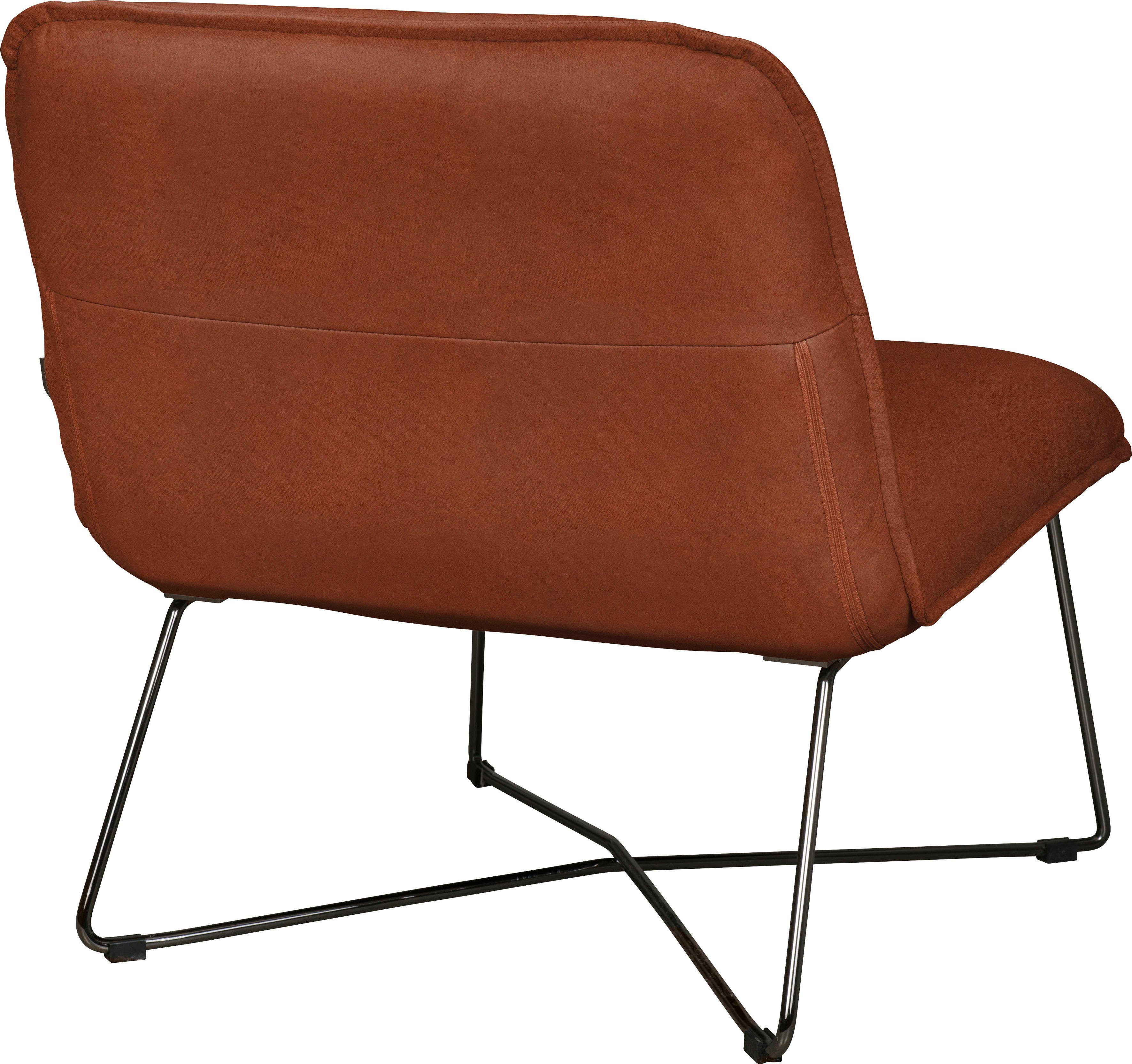 Loungesessel Design Fly, skandinavischen gemütlicher Loungesessel im bronze furninova
