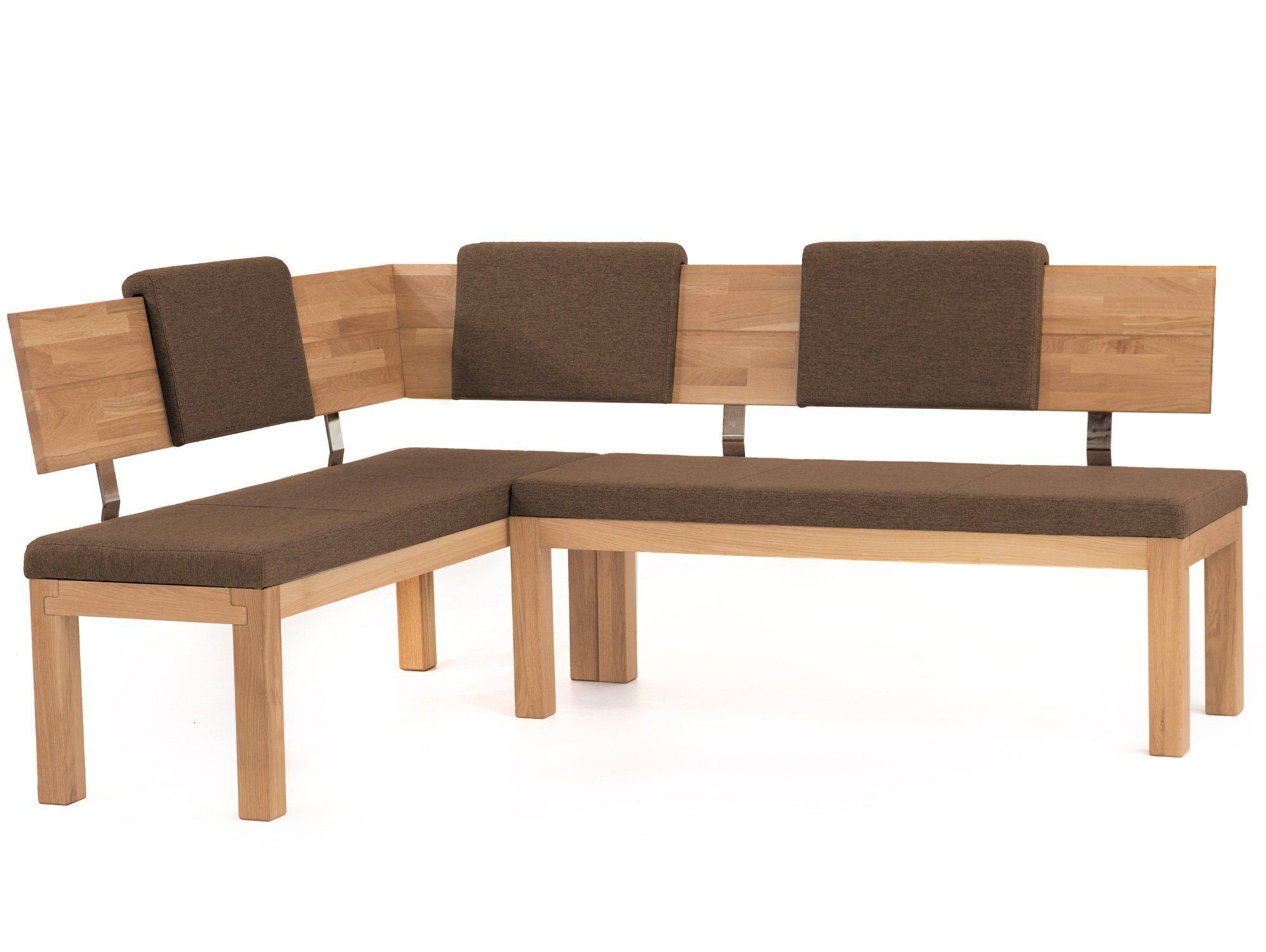 Moebel-Eins Eckbank SALIMA Eckbank, SALIMA Eckbank, Material Massivholz / Stoffbezug