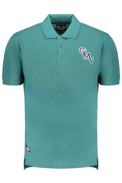 GIAN MARCO VENTURI Poloshirt Elegantes Herren Kurzarm-Poloshirt in Grün mit günstig online kaufen
