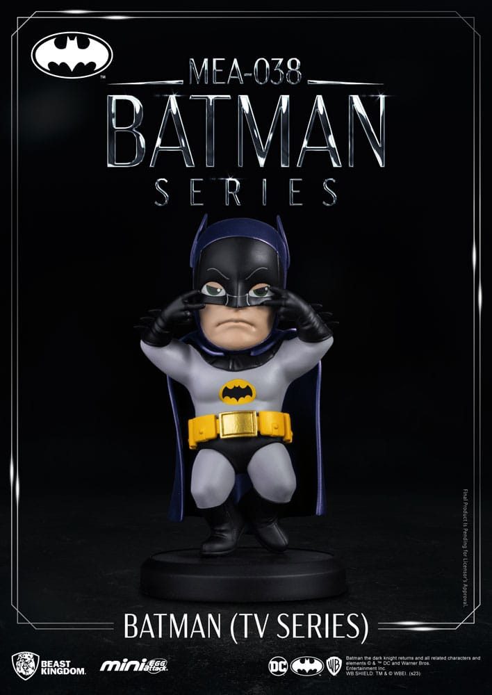 Beast Kingdom Toys Merchandise-Figur DC Comics Mini Egg Attack Figur Batman (1966 TV Series) 8 cm