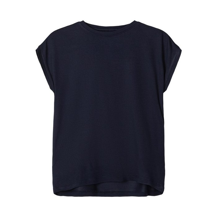 Name It T-Shirt Name It Mädchen Sommer-Shirt in blau ärmellos (1-tlg) sportlicher Schnitt