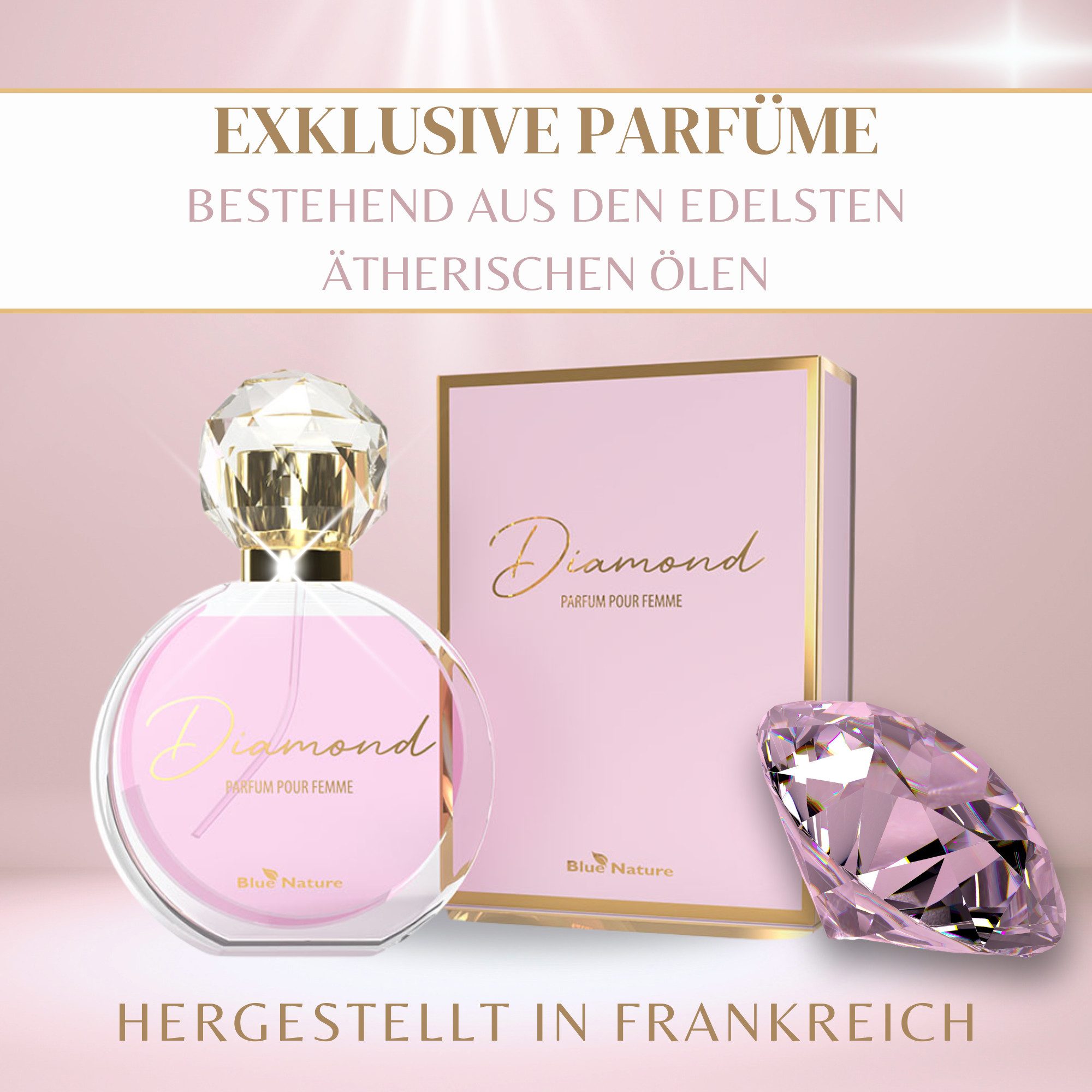 Blue Nature Eau de Parfum DIAMOND Parfum pour Femme