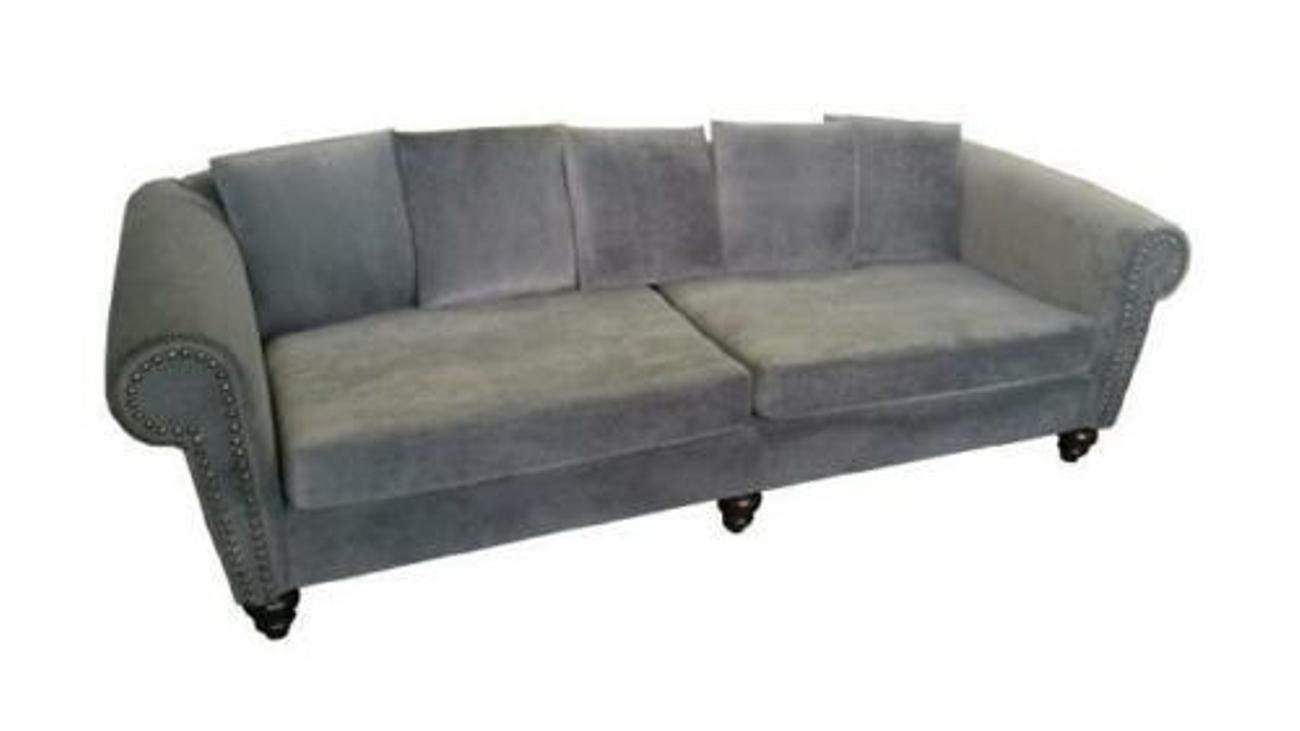 BIG Chesterfield Stoff Textil 4-Sitzer 250cm XXL Sofa Couch Polster JVmoebel