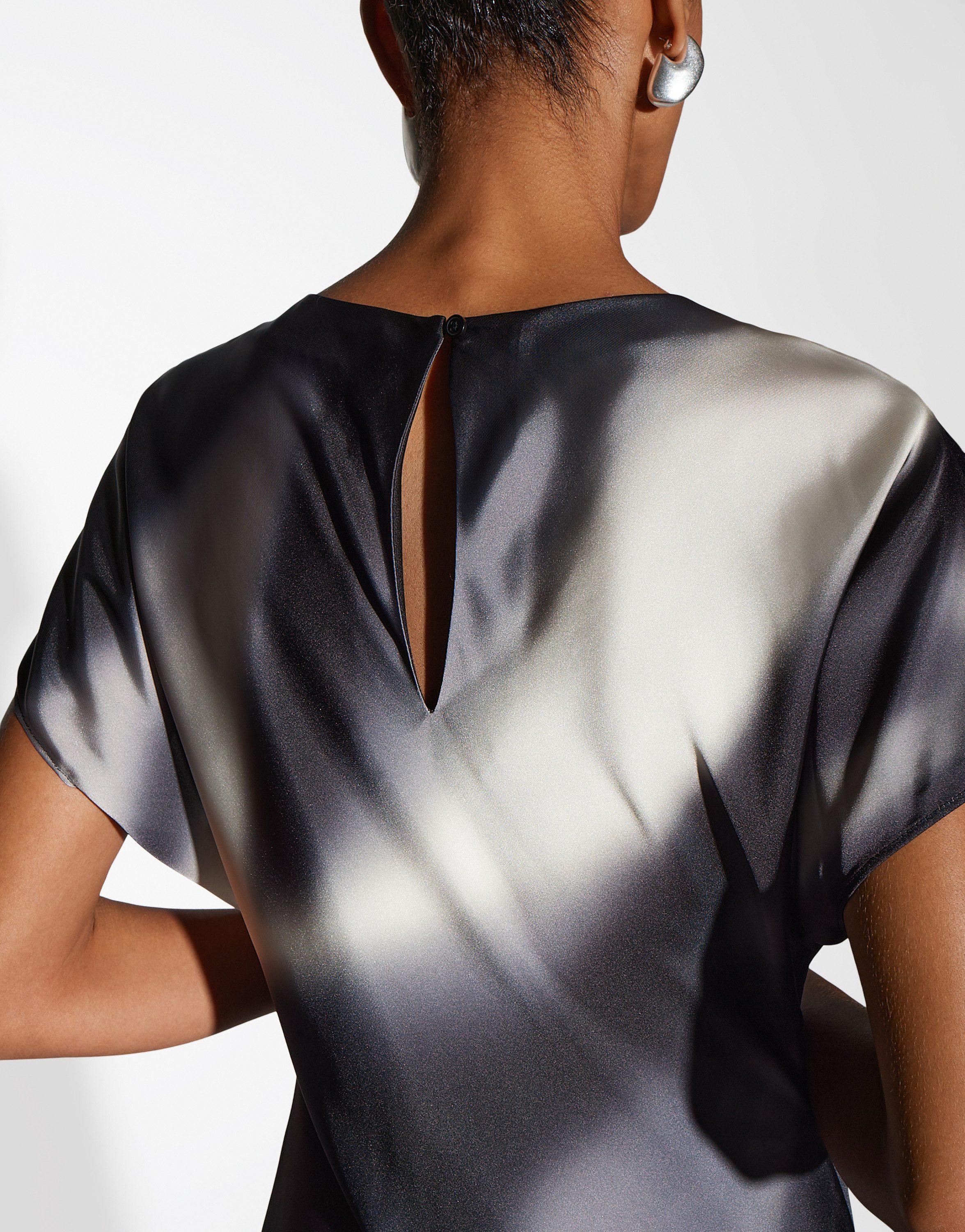 someday Midikleid QUIMMA mit galaktischem Print