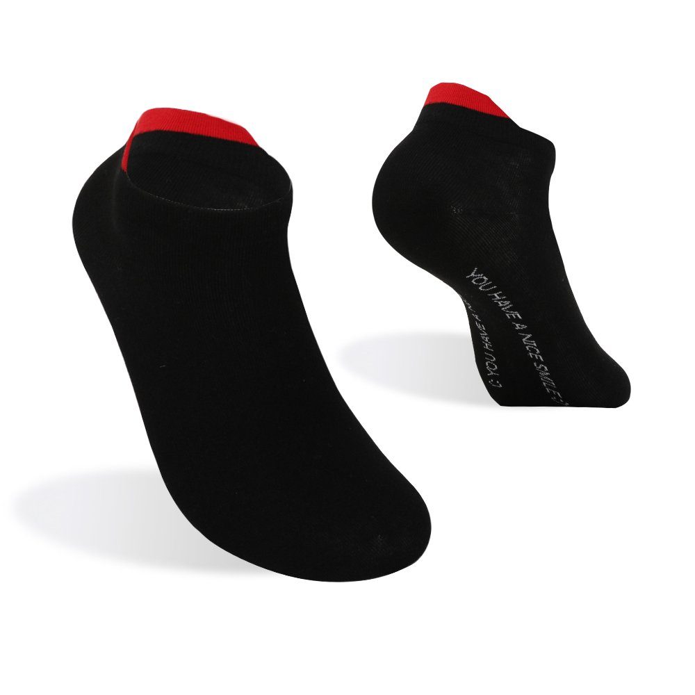 TEXEMP Sneakersocken 12 Paar Sneaker Socken Herren & Damen Kurzsocken Füßlinge Baumwolle (Packung, 12-Paar, 12 Paar)