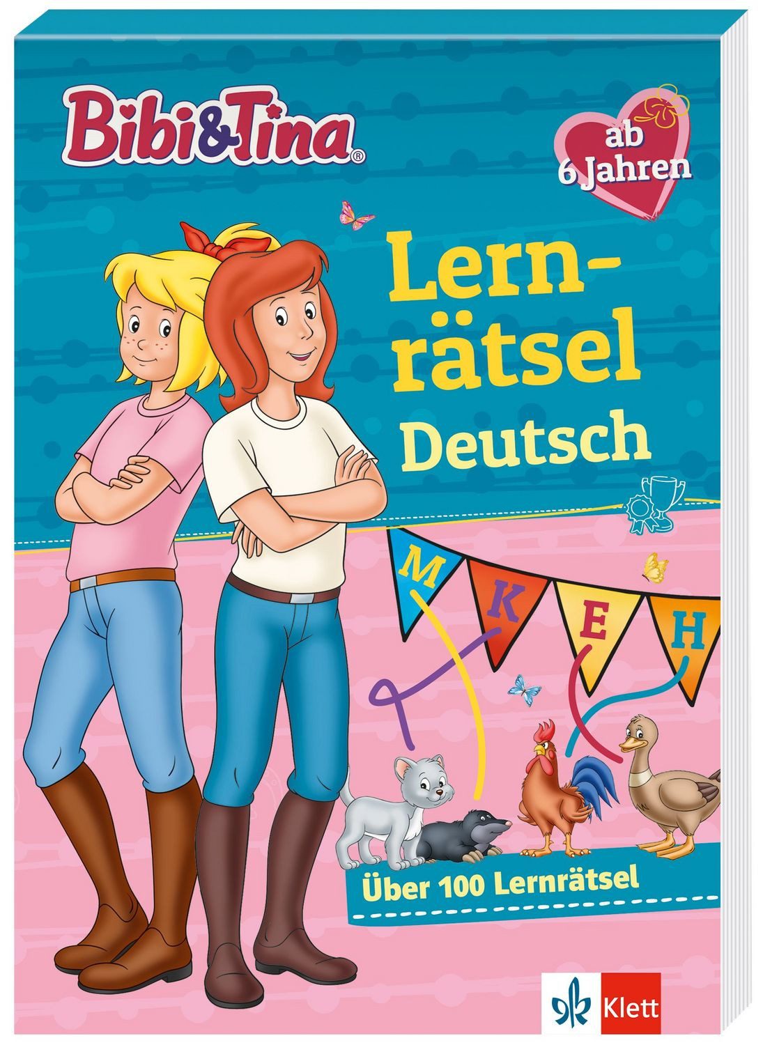 Bibi & Tina: Lernrätsel Deutsch ab 6 Jahren / diverse