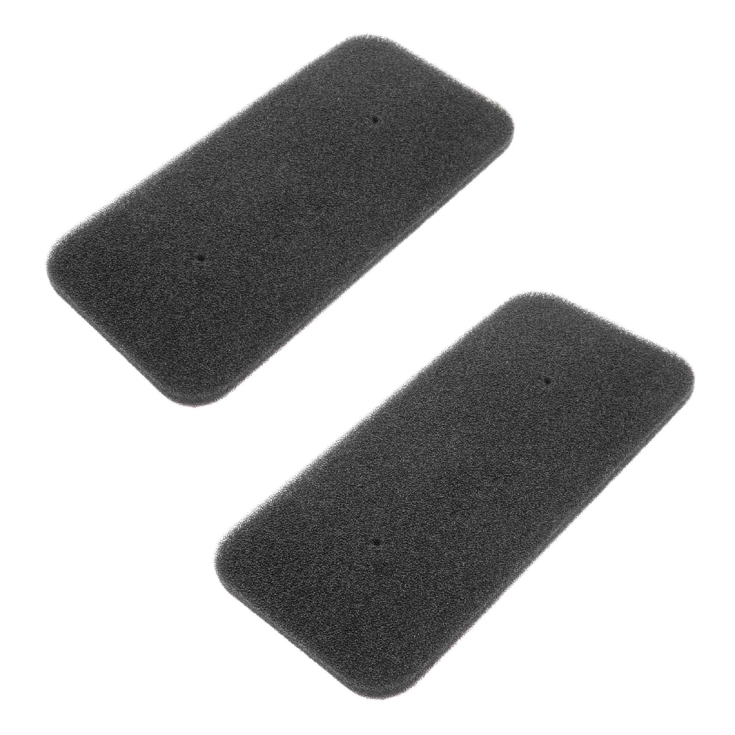 vhbw Ersatzfilter passend für Candy GVH D913A2-S 31100703, GVS4 H7A1TCE 31100961, GVS4