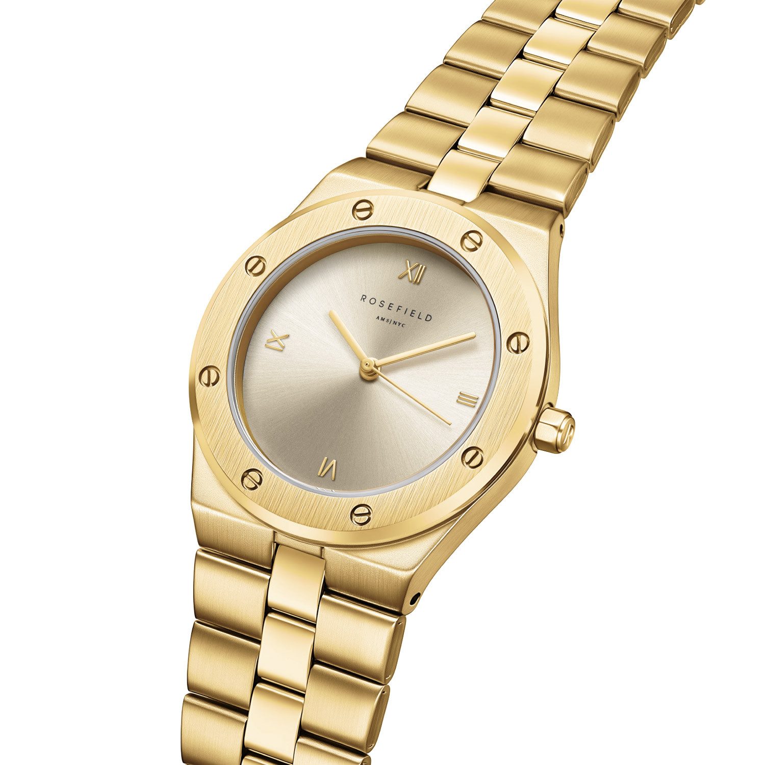 ROSEFIELD Quarzuhr SPCGSG-SP01, für Damen Rose Goldfarben
