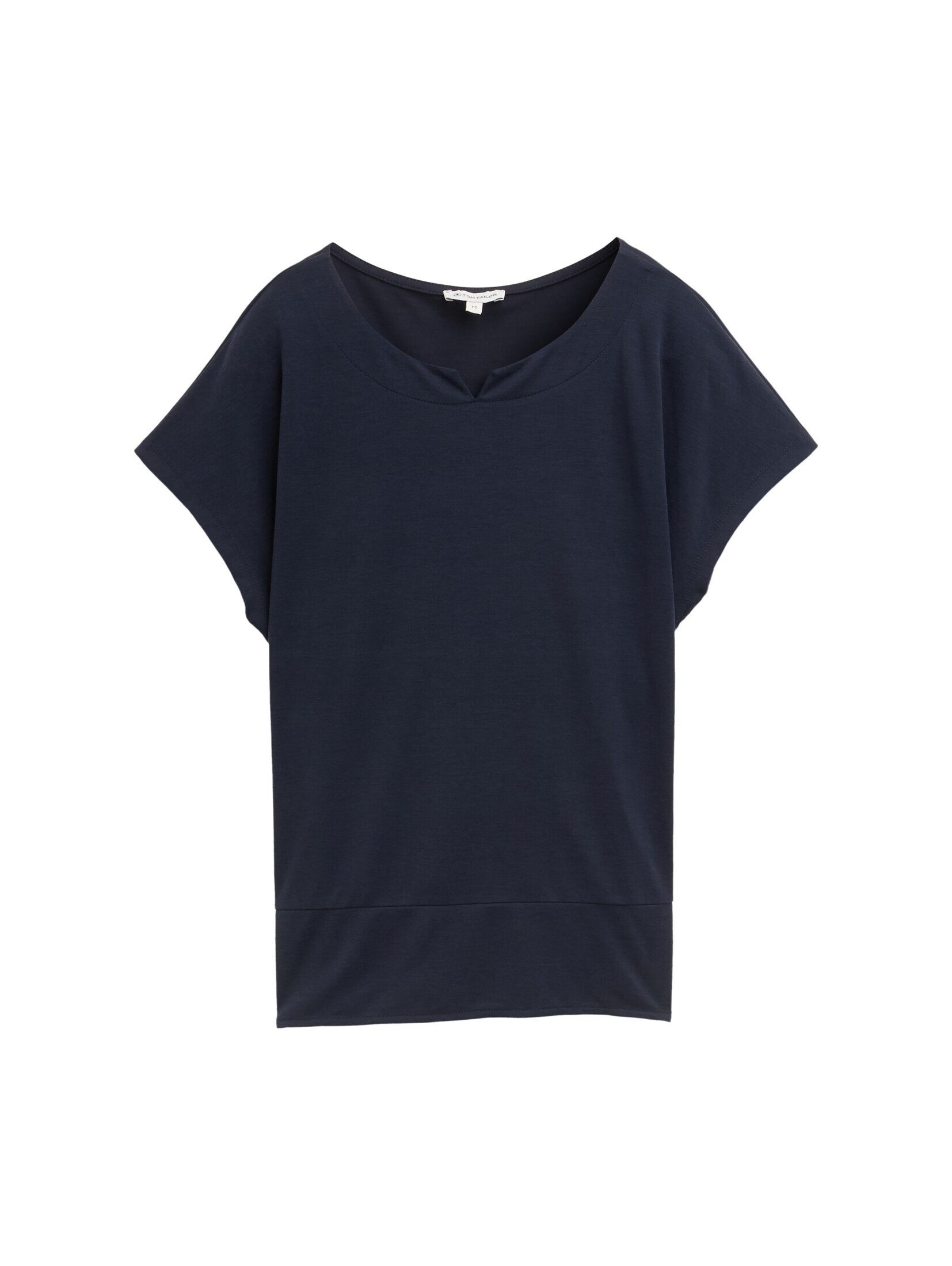TOM TAILOR T-Shirt T-Shirt aus Materialmix günstig online kaufen