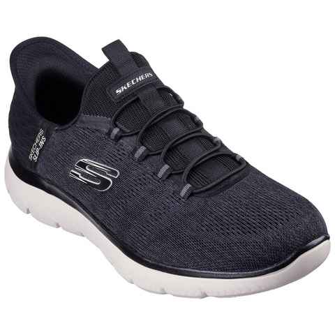 Skechers SUMMITS-KEY PACE Slip-On Sneaker Slipper, Freizeitschuh, Halbschuh in veganer Verarbeitung