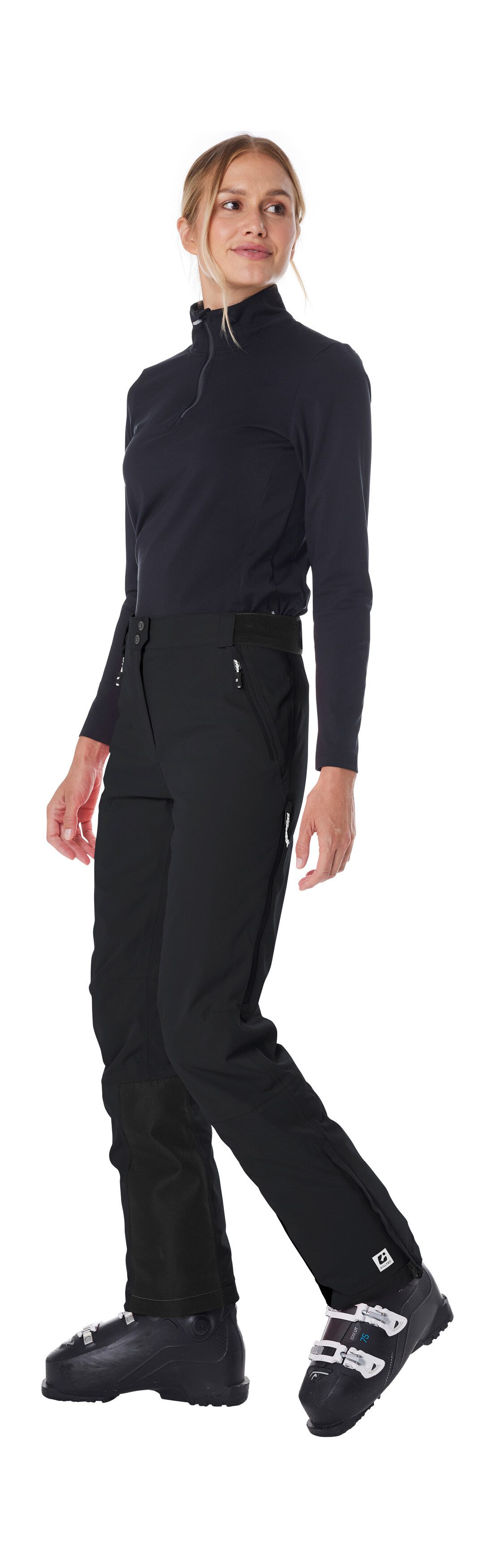 Killtec Skihose KSW 278 WMN SKI PNTS Wind- und wasserdicht, atmungsaktiv, verstellbarer Bund, Kantenschutz