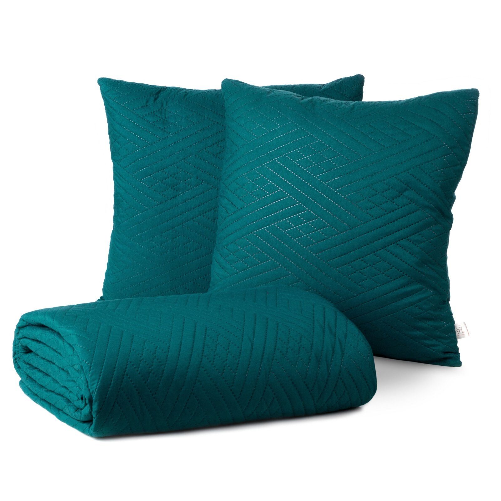 Design91 Tagesdecke SET: Decke mit 2 günstig online kaufen