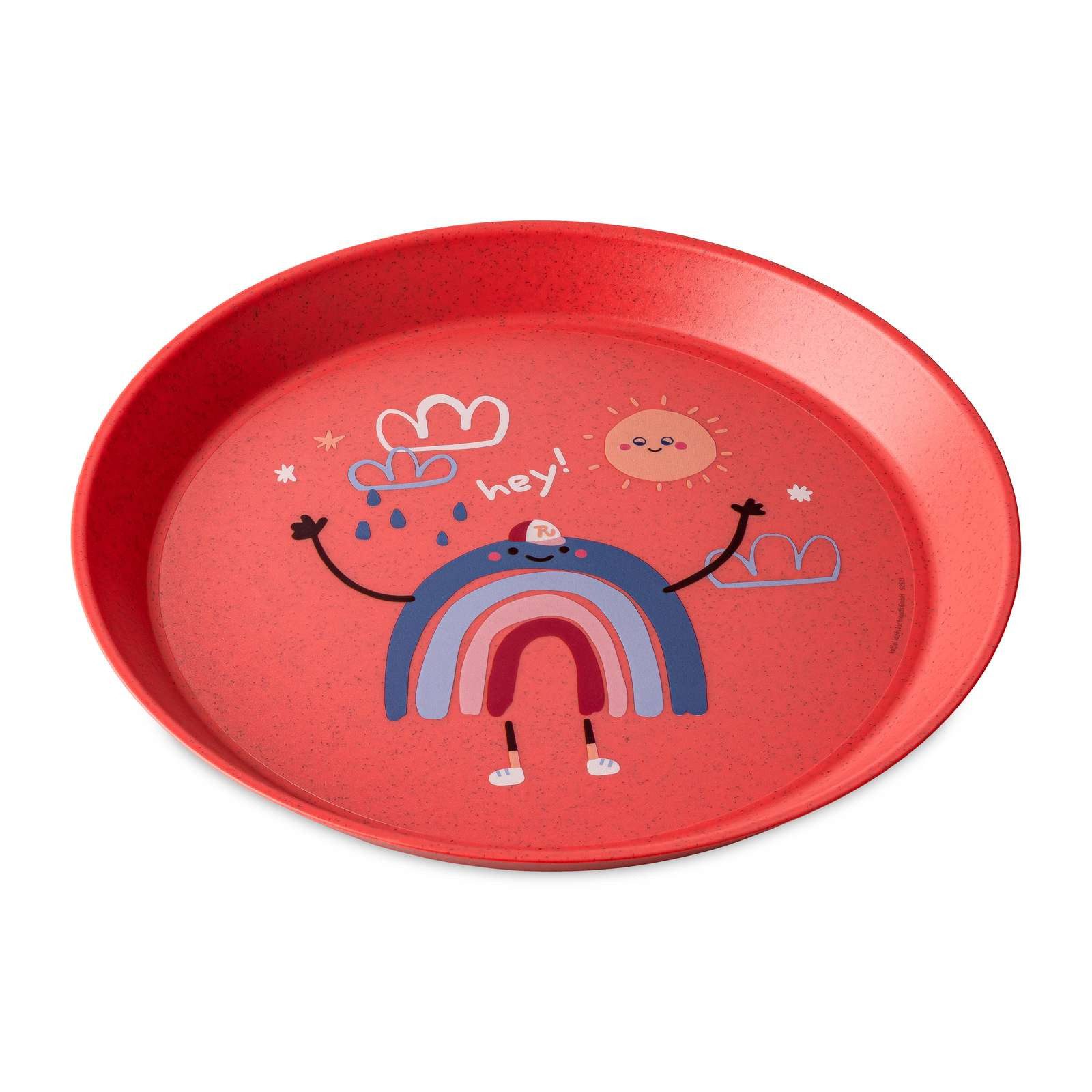 KOZIOL Lunchbox Kinderteller DREAMS, Ø 20,5 cm, KOZIOL, Kunststoff