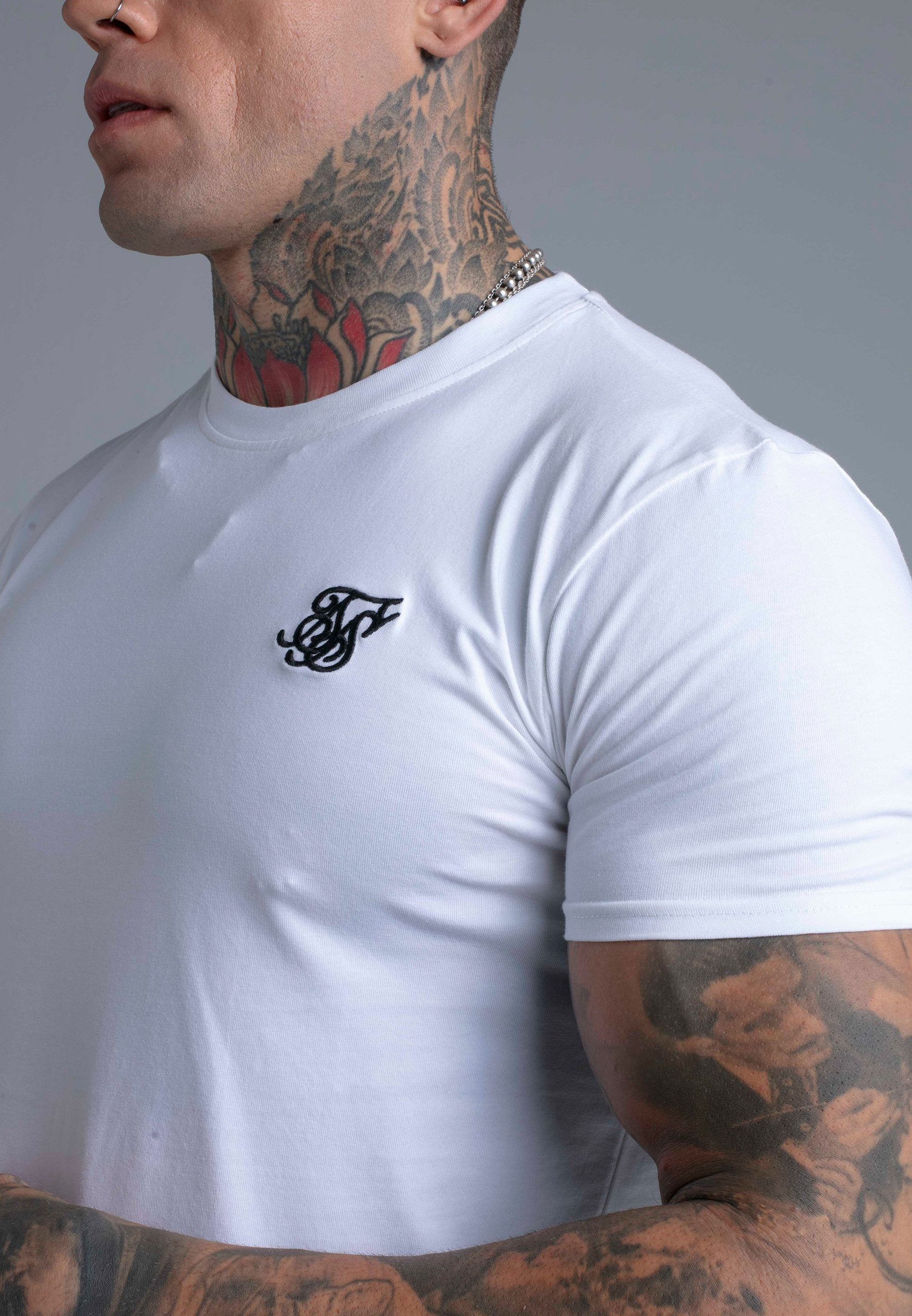 Siksilk T-Shirt SikSilk Herren Essentials T-Shirt – Bild 2 von 5