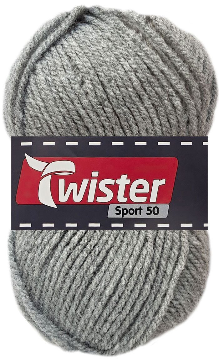 Kurtenbach 50 Gramm Twister Sport 50 aus 100 % Polyacryl Farbauswahl Bastelgarn