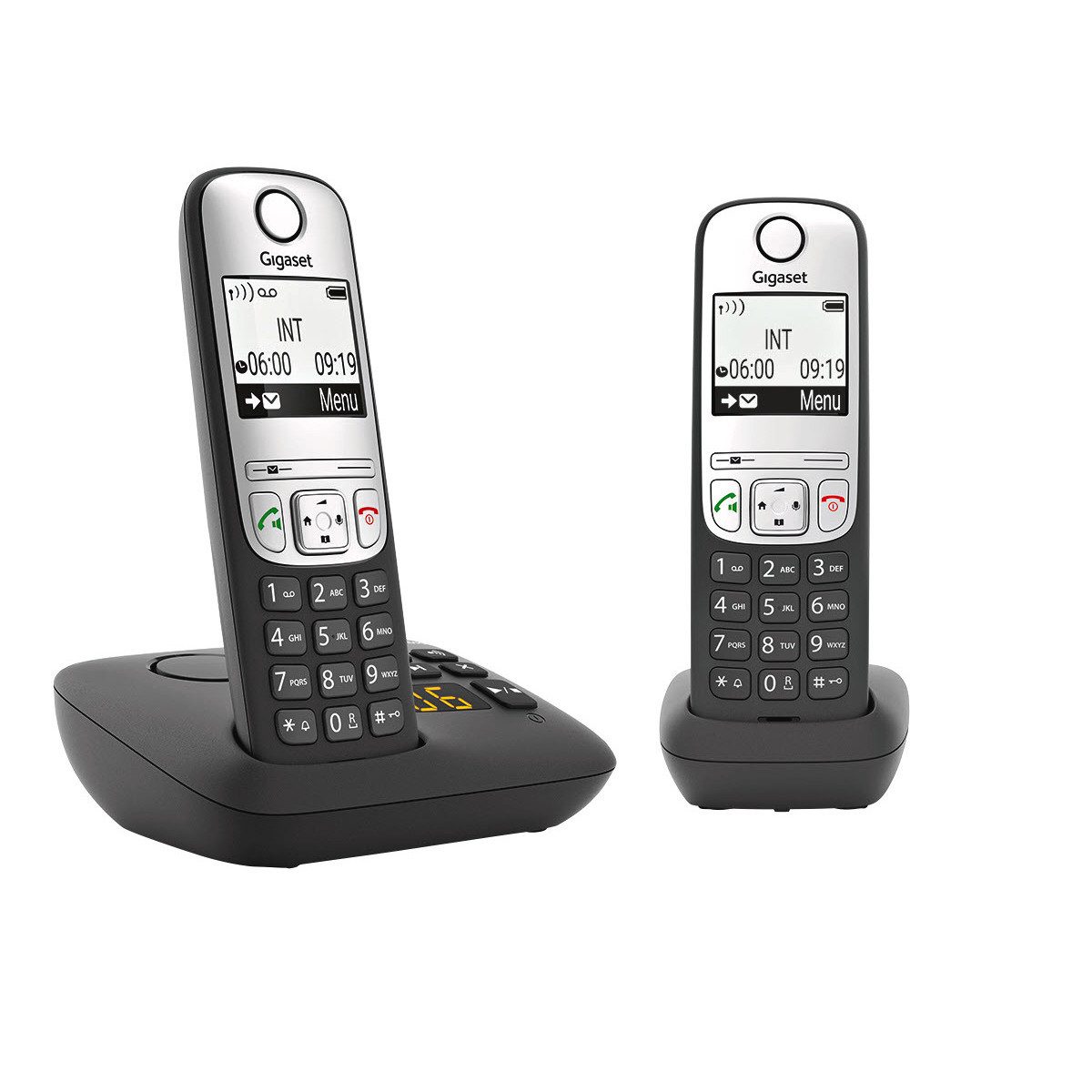 Gigaset Gigaset A690A Duo Schnurloses DECT-Telefon (Mobilteile: 2)