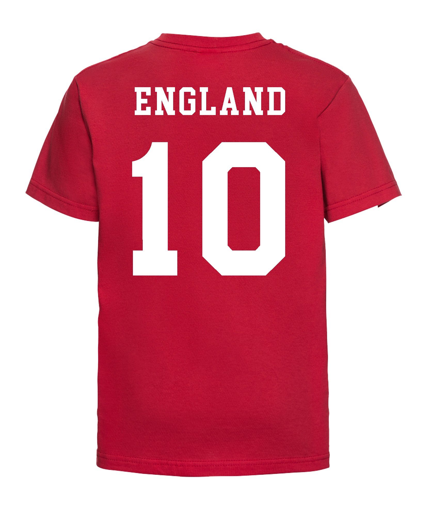 Youth Designz T-Shirt England Kinder T-Shirt im Fußball Trikot Look mit trendigem Motiv