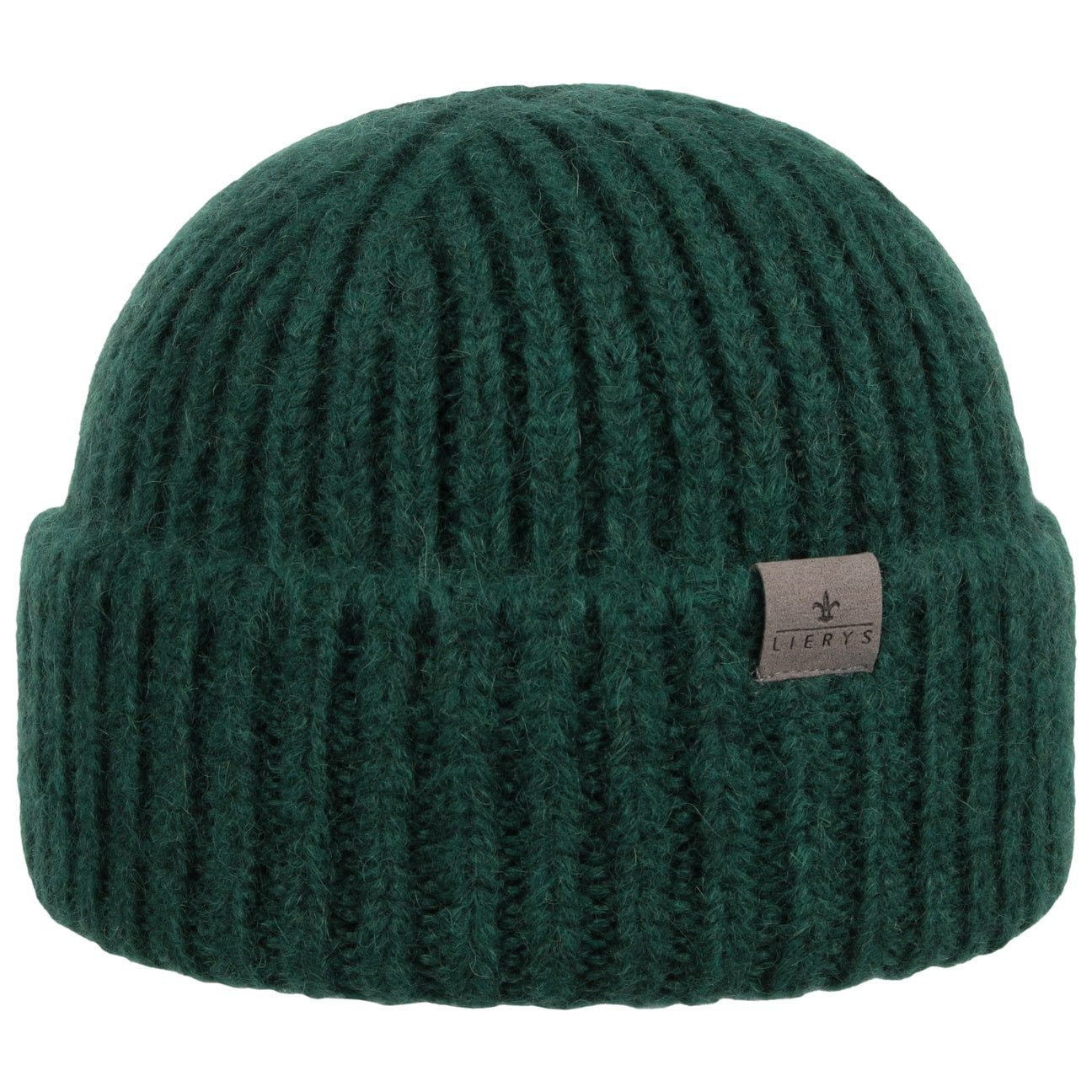 Lierys Beanie (1-St) Wollmütze mit Umschlag, Made in Italy
