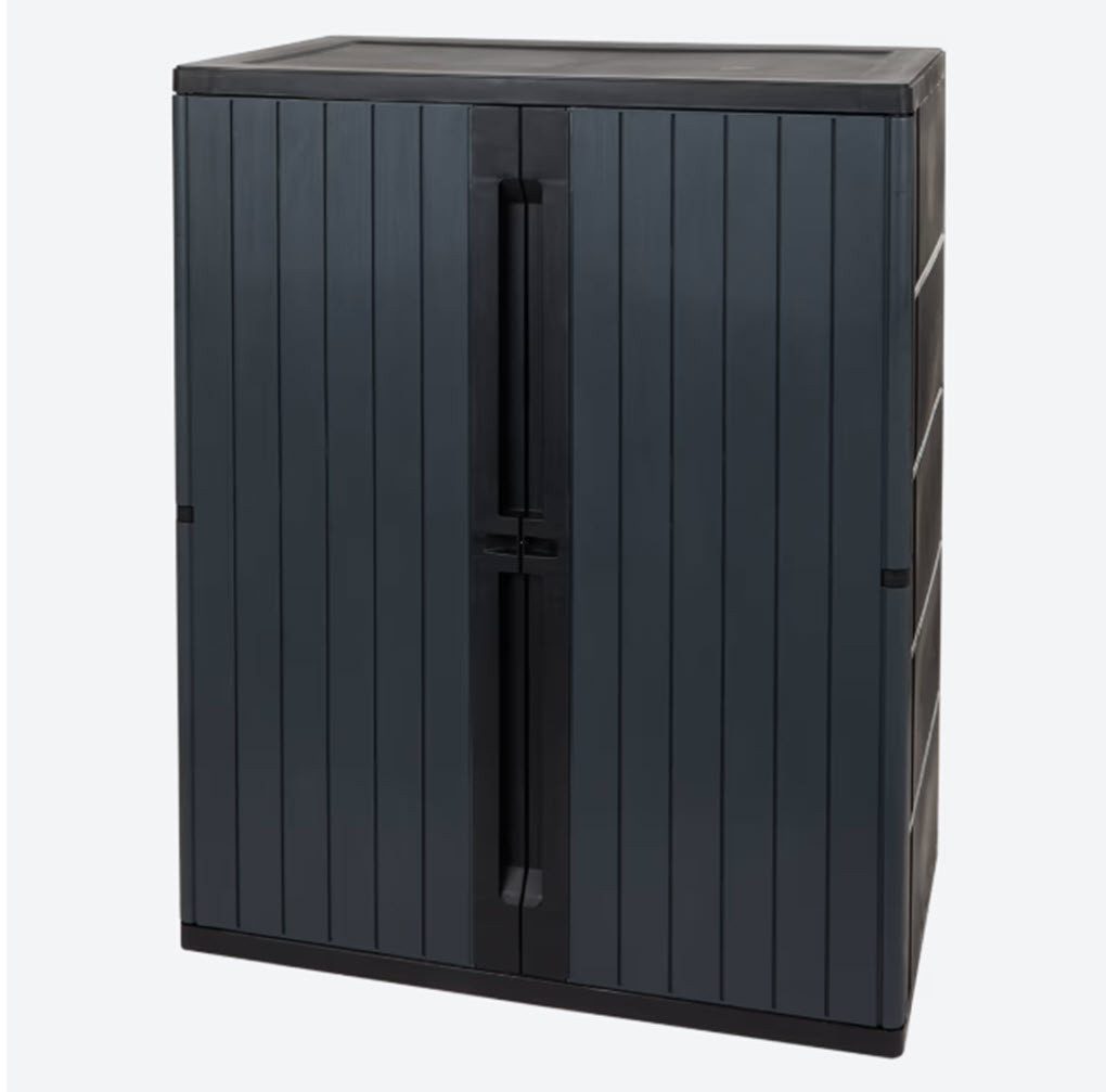 Spectrum Mehrzweckschrank Aufbewahrungsschrank 65 x 37 x 85 cm Kunststoff S günstig online kaufen