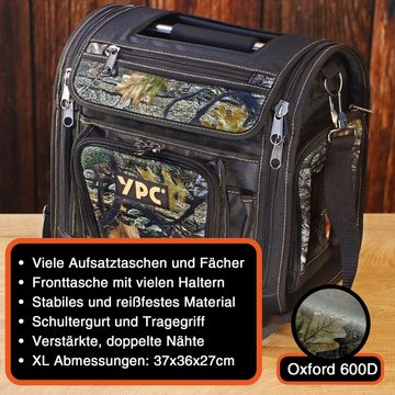 YPC Sporttasche "Vanguard" Outdoor-Tasche XL, 37x36x27cm, 20 kg Tragkraft, universell, stabil, praktisch, reißfest, modern