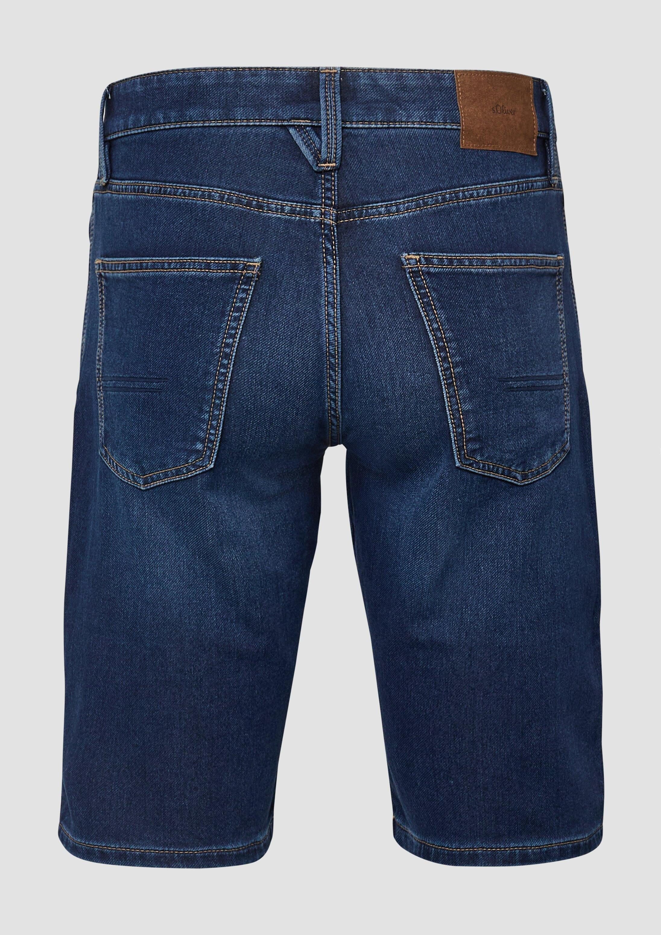 s.Oliver Jeansshorts Jeans-Hose Jeans-Shorts / Regular Fit / Mid Rise / Sweat-Denim