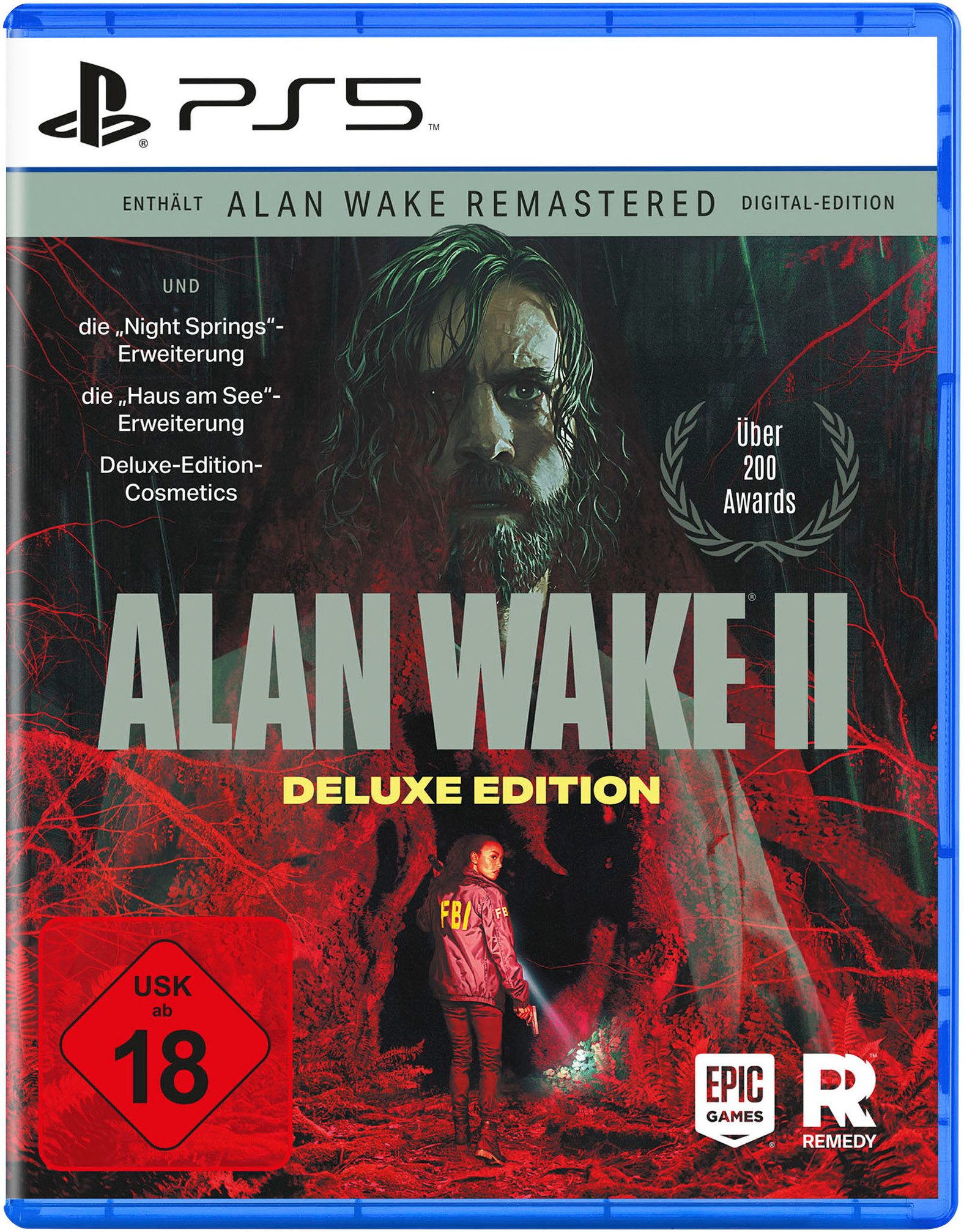 Alan Wake 2 Deluxe Edition (Blu-ray Disc), PlayStation 5