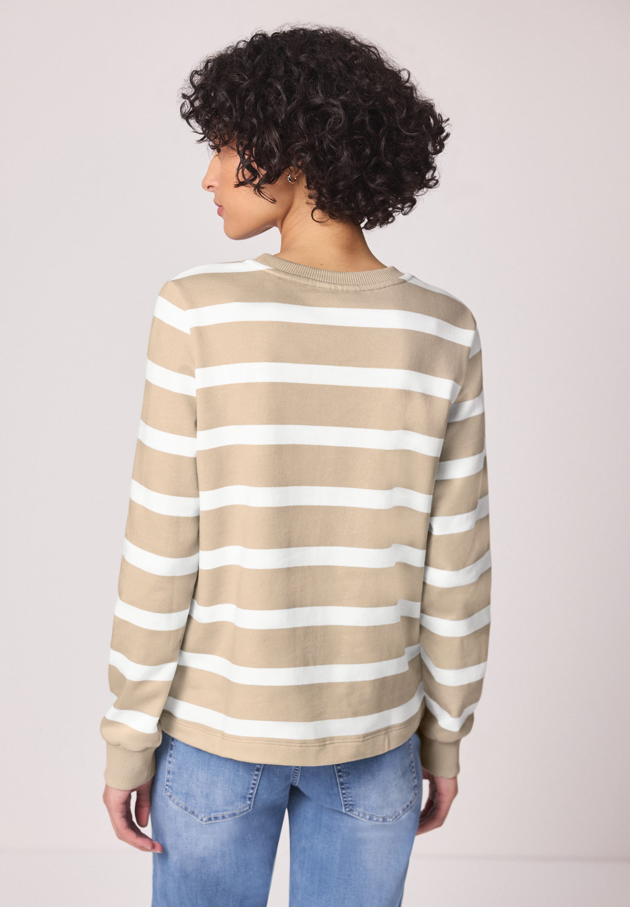 STREET ONE Sweatshirt im Streifen-Design