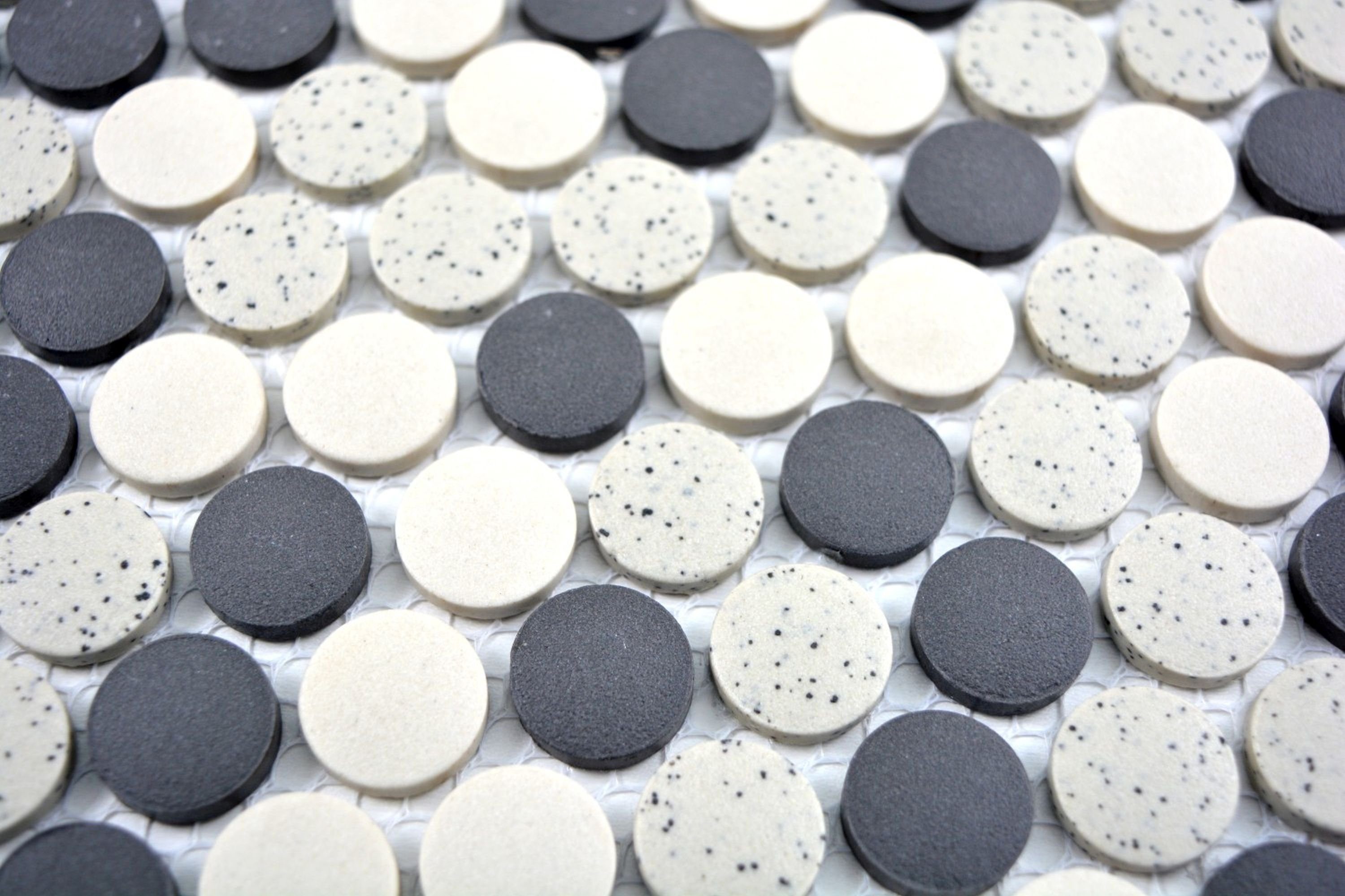 Mosani Bodenfliese Mosaik Fliese Keramik Duschtasse Bodenfliese rutschsicher