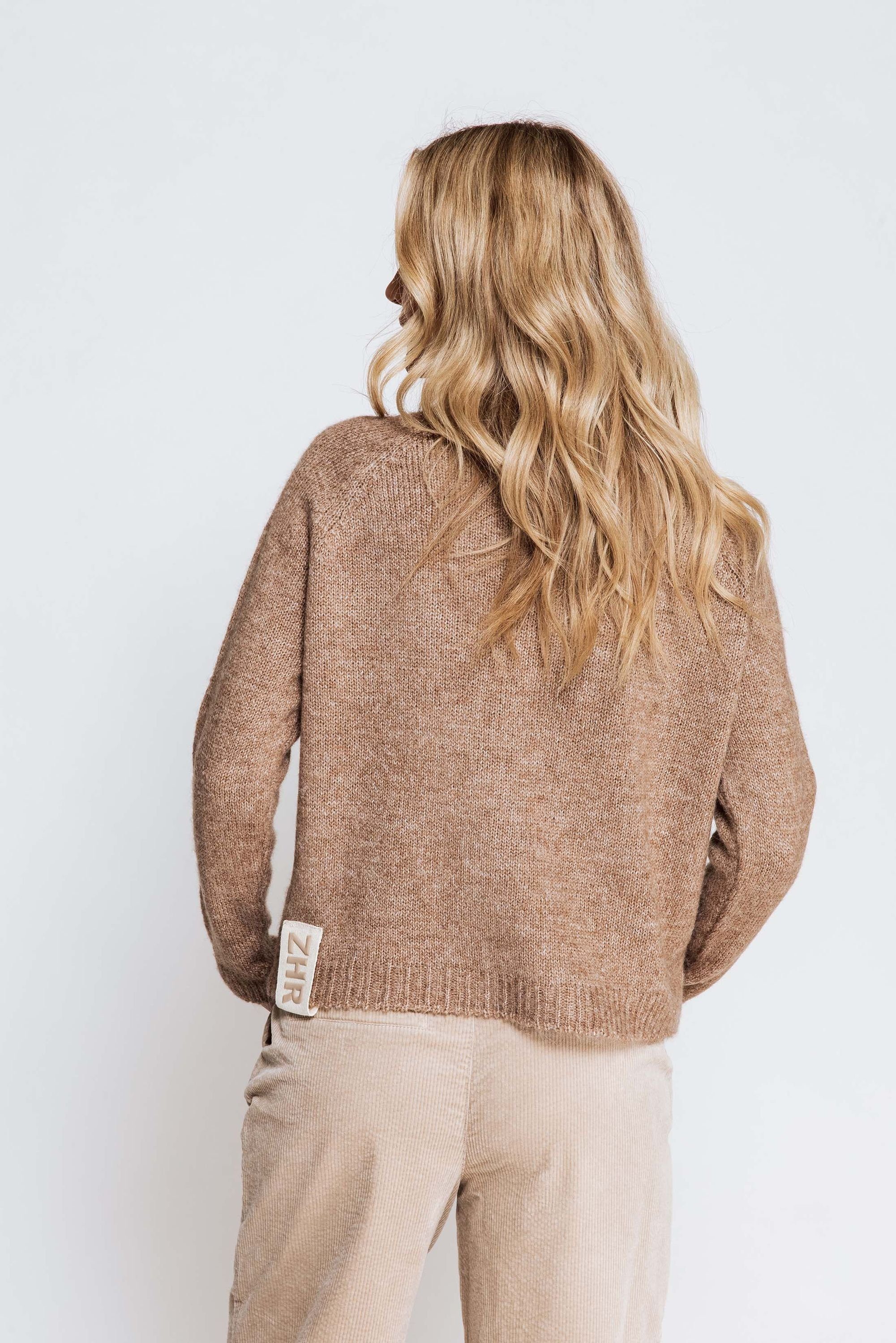 AINO Pullover Sweatshirt Zhrill (0-tlg) Brown